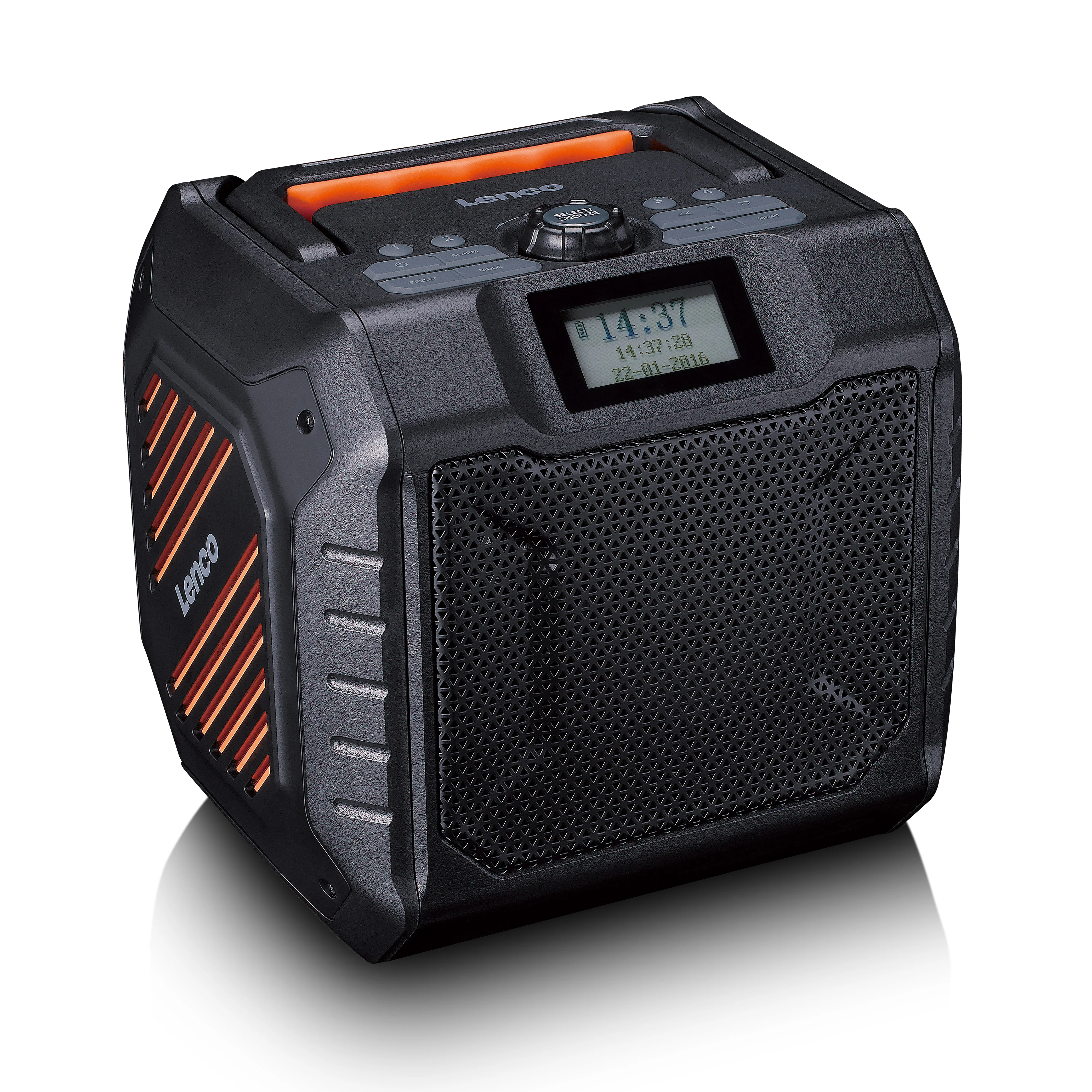 Lenco ODR-160GY - Puissante radio portable DAB+/FM pour l’extérieur avec Bluetooth® - Étanche selon IPX5 - Gris - Image 9