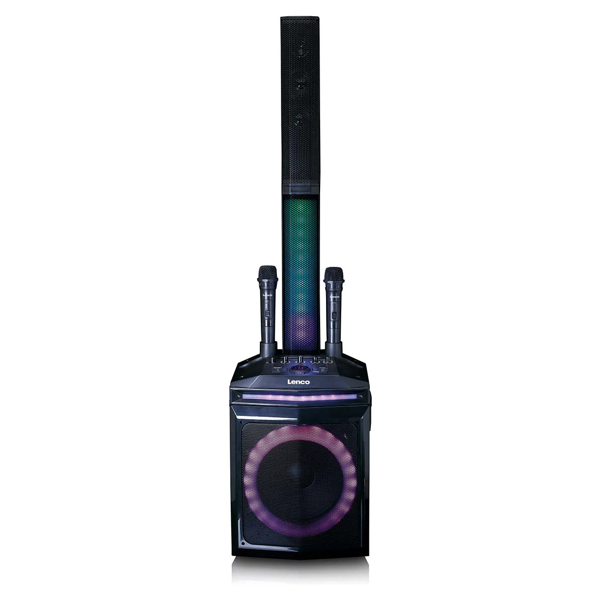 Lenco - PA-220BK - Enceinte avec subwoofer et colonne tweeter - Image 5