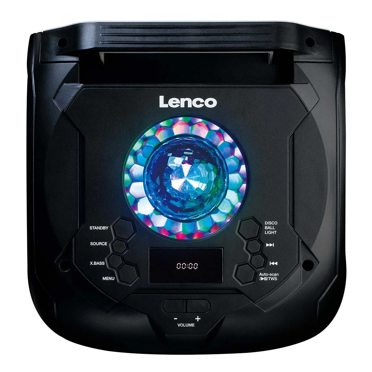 Lenco - PA-260BK - Enceinte, jeu de lumières frontal en boule disco - Image 13