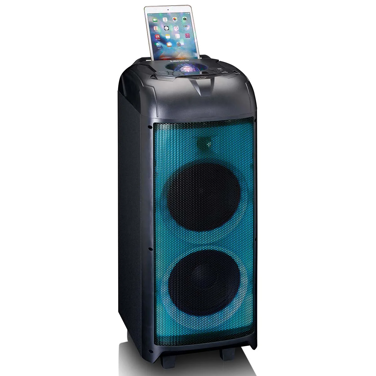 Lenco - PA-260BK - Enceinte, jeu de lumières frontal en boule disco - Image 19