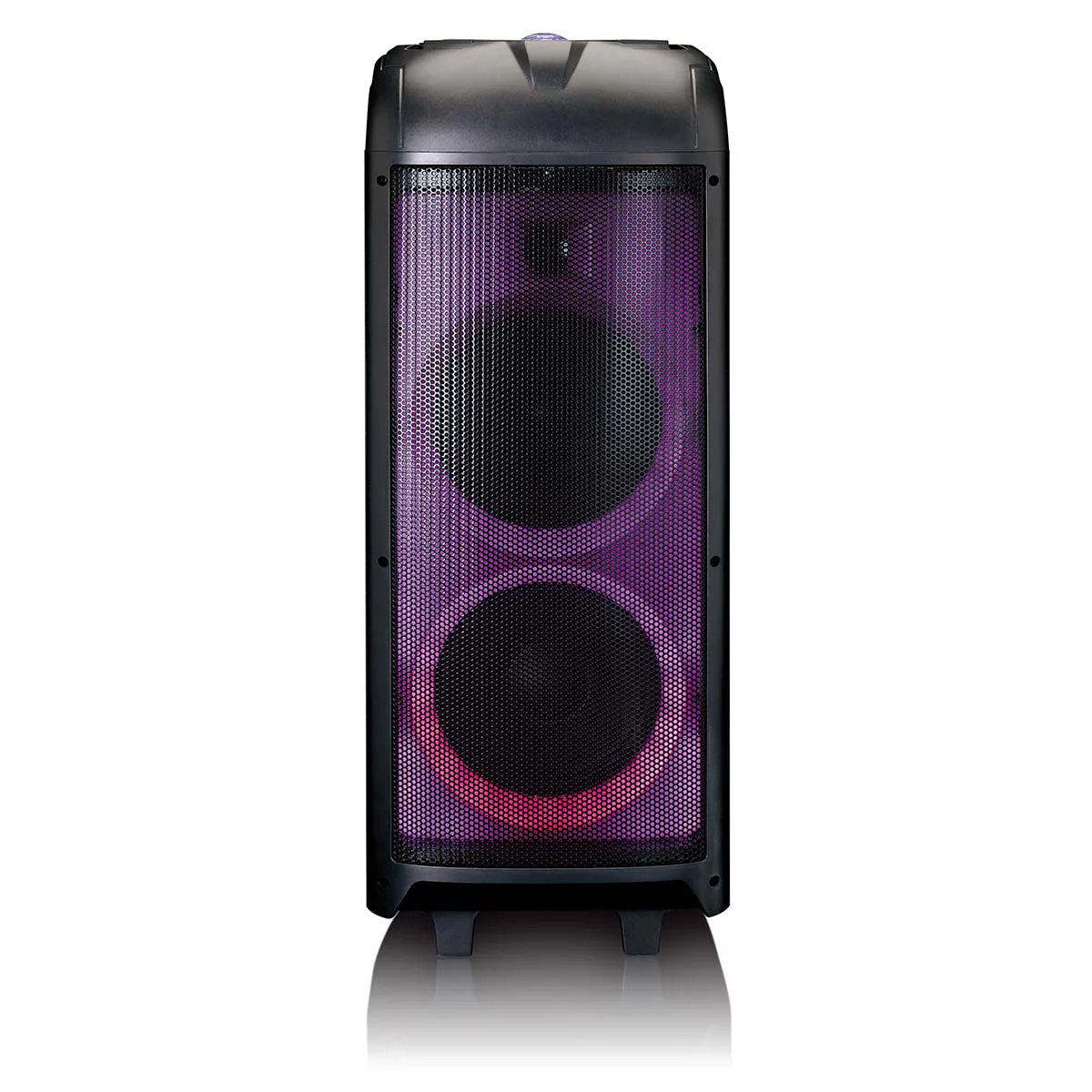 Lenco - PA-260BK - Enceinte, jeu de lumières frontal en boule disco - Image 5