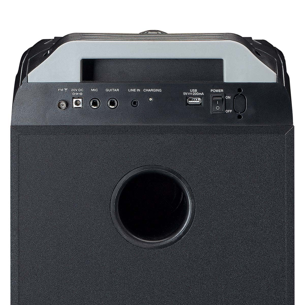 Lenco - PA-260BK - Enceinte, jeu de lumières frontal en boule disco - Image 6