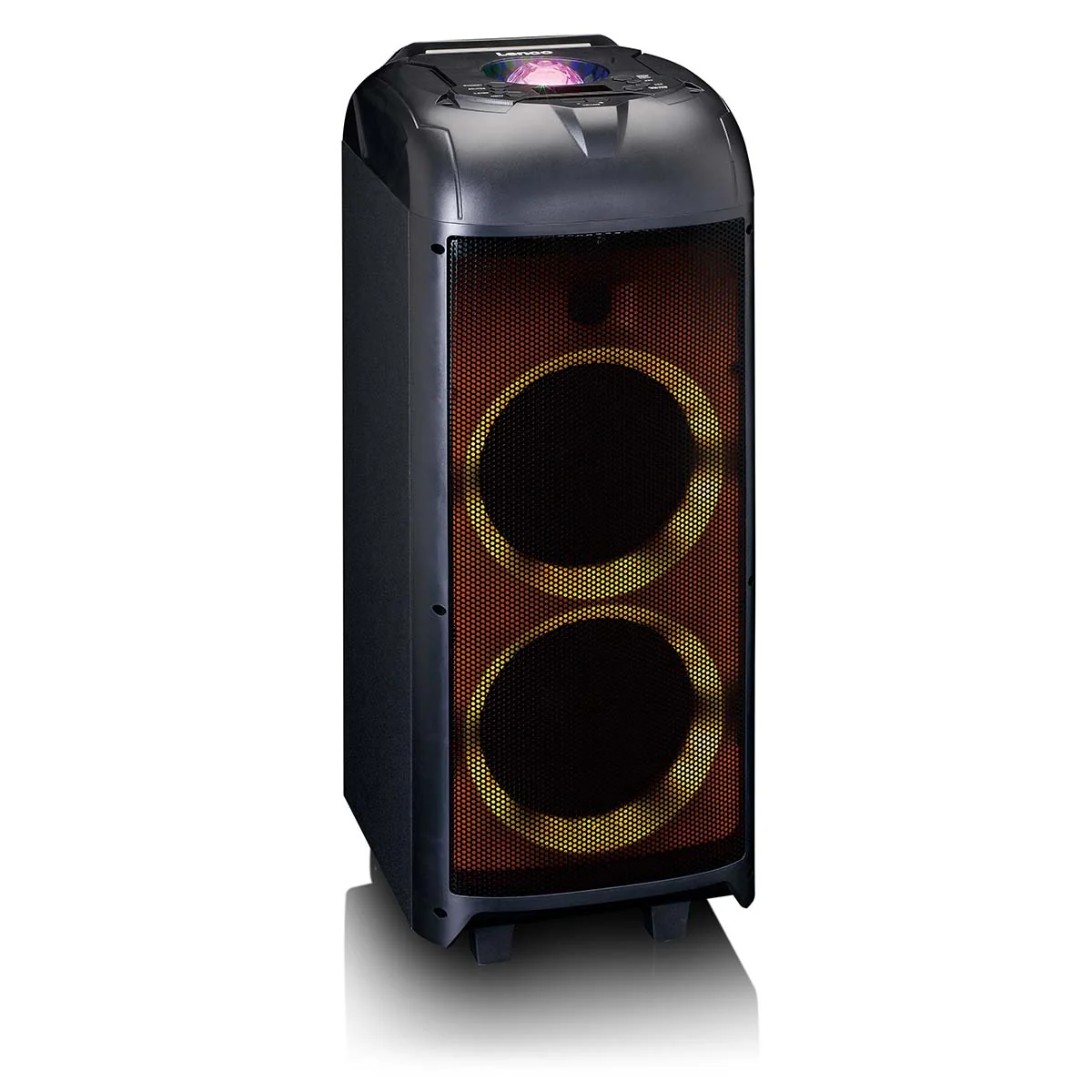 Lenco - PA-260BK - Enceinte, jeu de lumières frontal en boule disco - Image 8