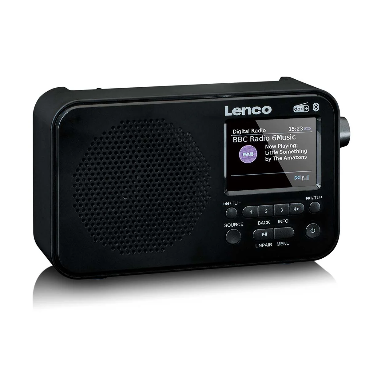 Lenco PDR-036BK - Radio DAB+/FM avec Bluetooth® - Noir - Image 6