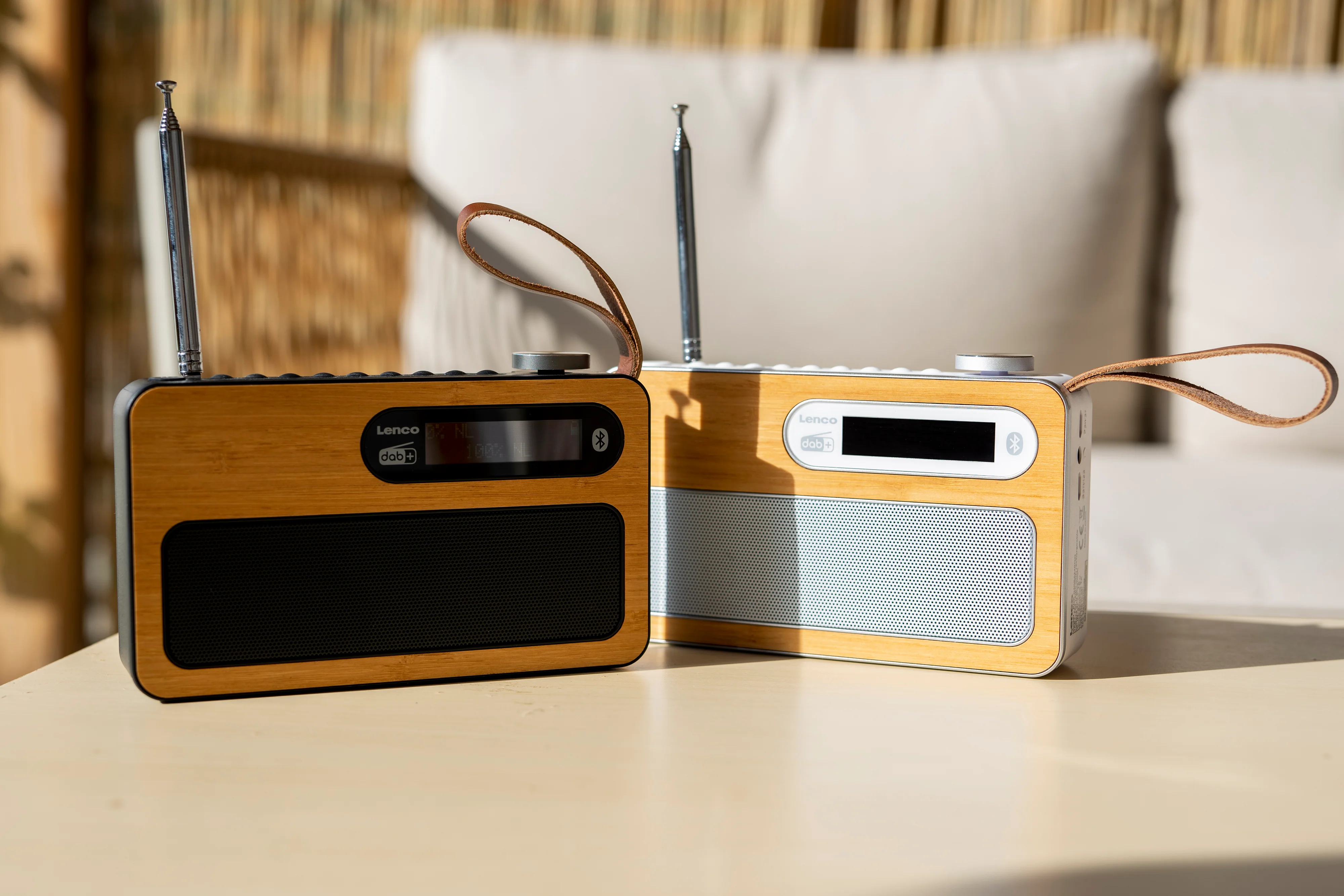Lenco PDR-040BAMBOOBK - Radio DAB+ - Bambou - Noir - Image 10