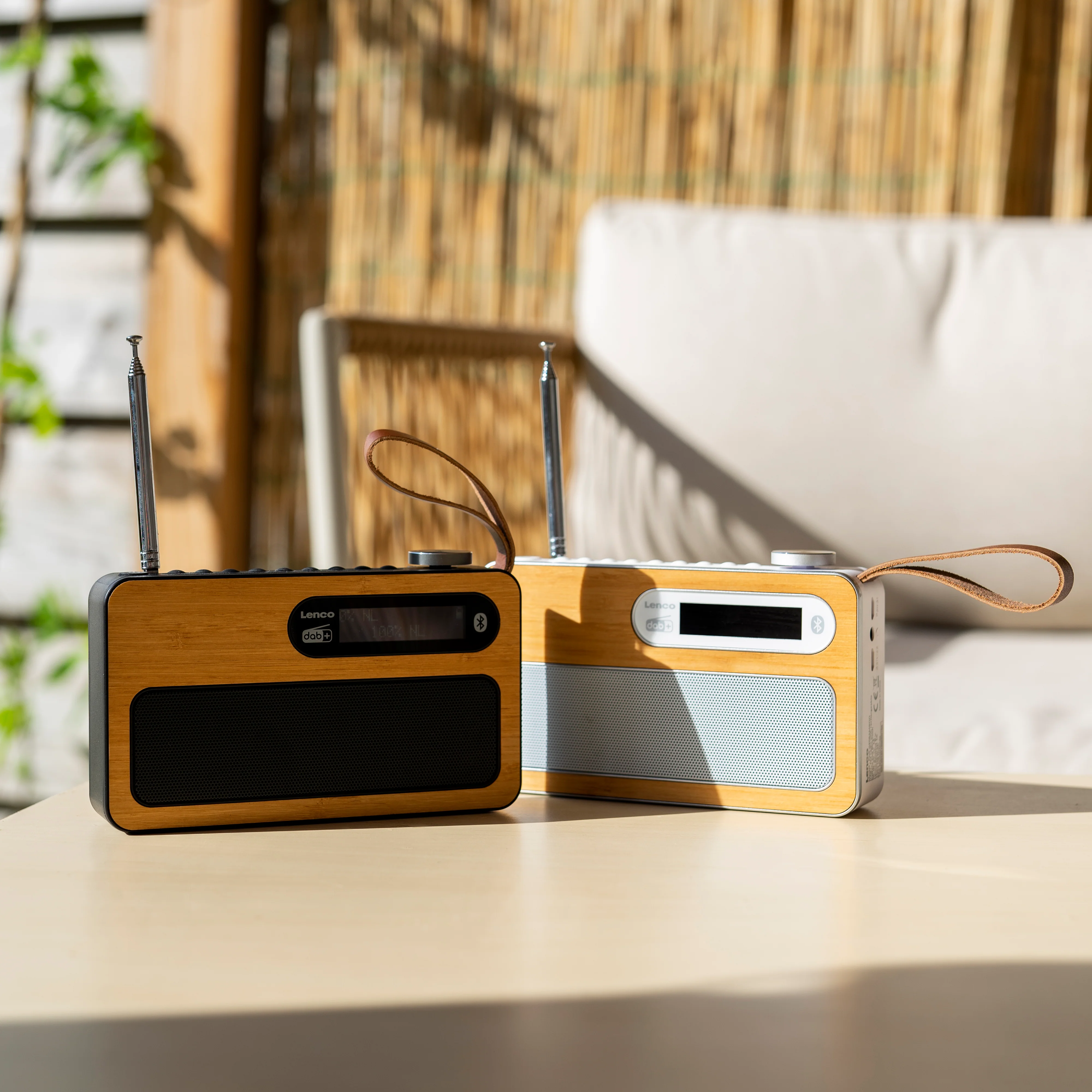 Lenco PDR-040BAMBOOBK - Radio DAB+ - Bambou - Noir - Image 13