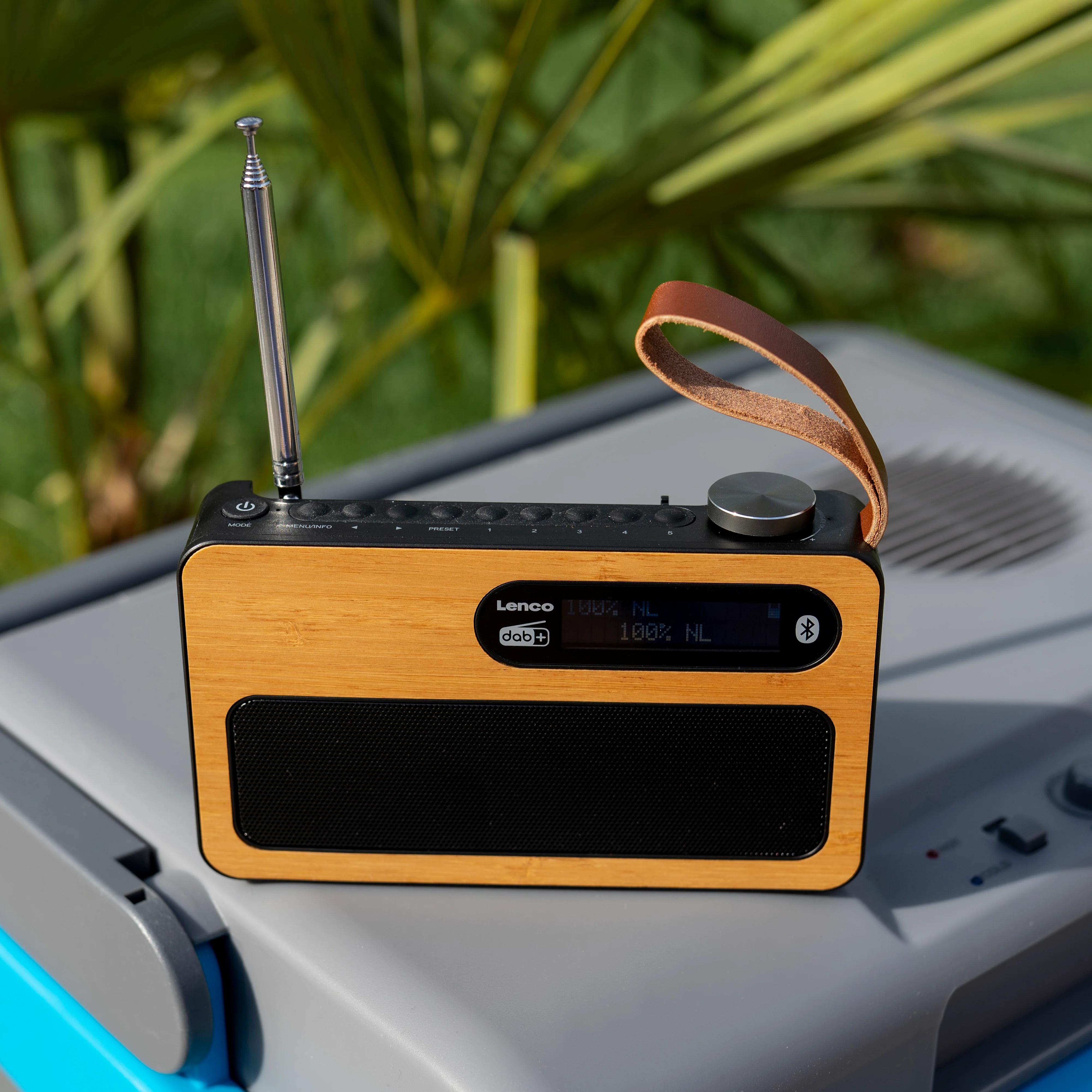 Lenco PDR-040BAMBOOBK - Radio DAB+ - Bambou - Noir - Image 14