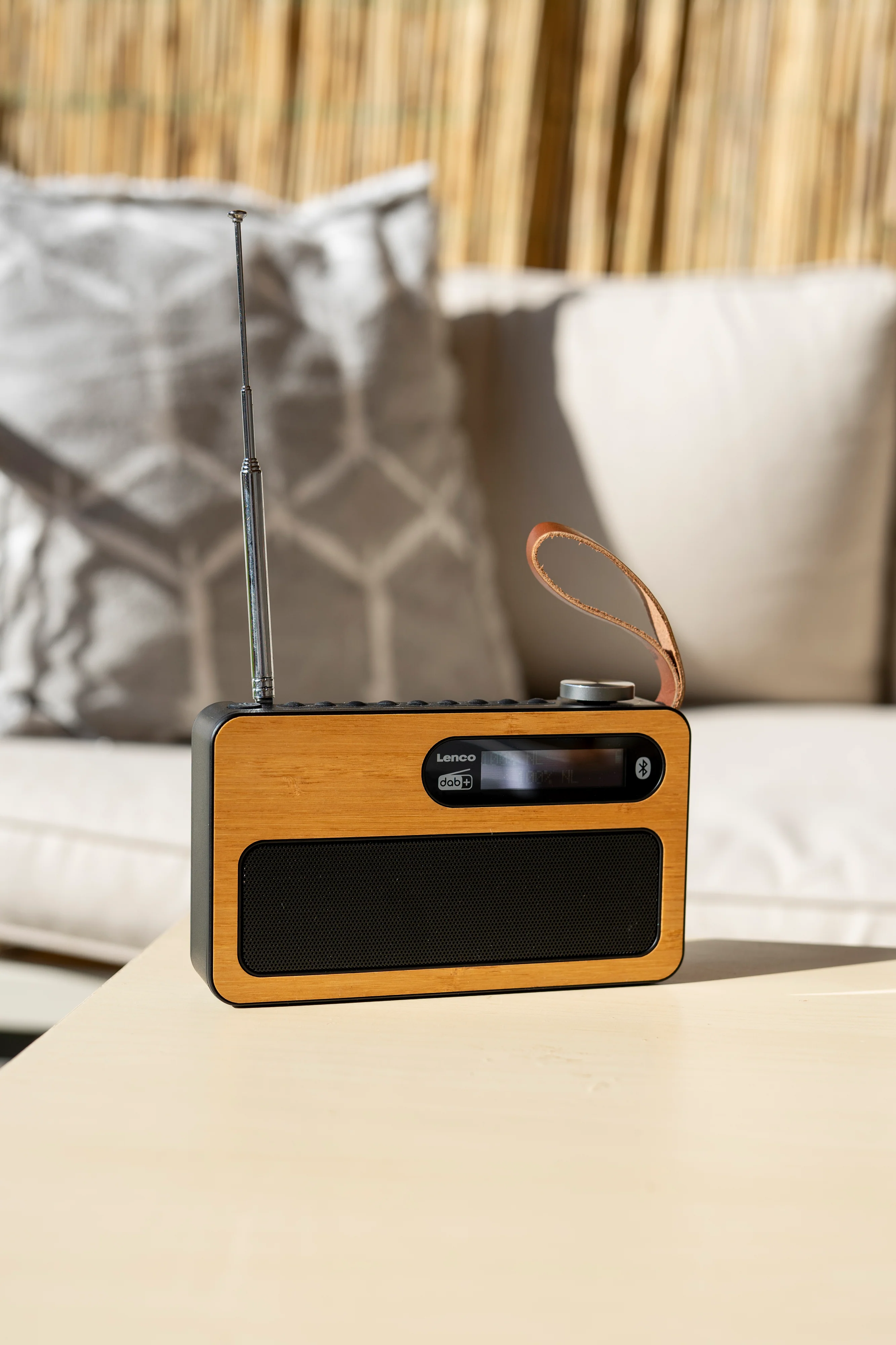 Lenco PDR-040BAMBOOBK - Radio DAB+ - Bambou - Noir - Image 16