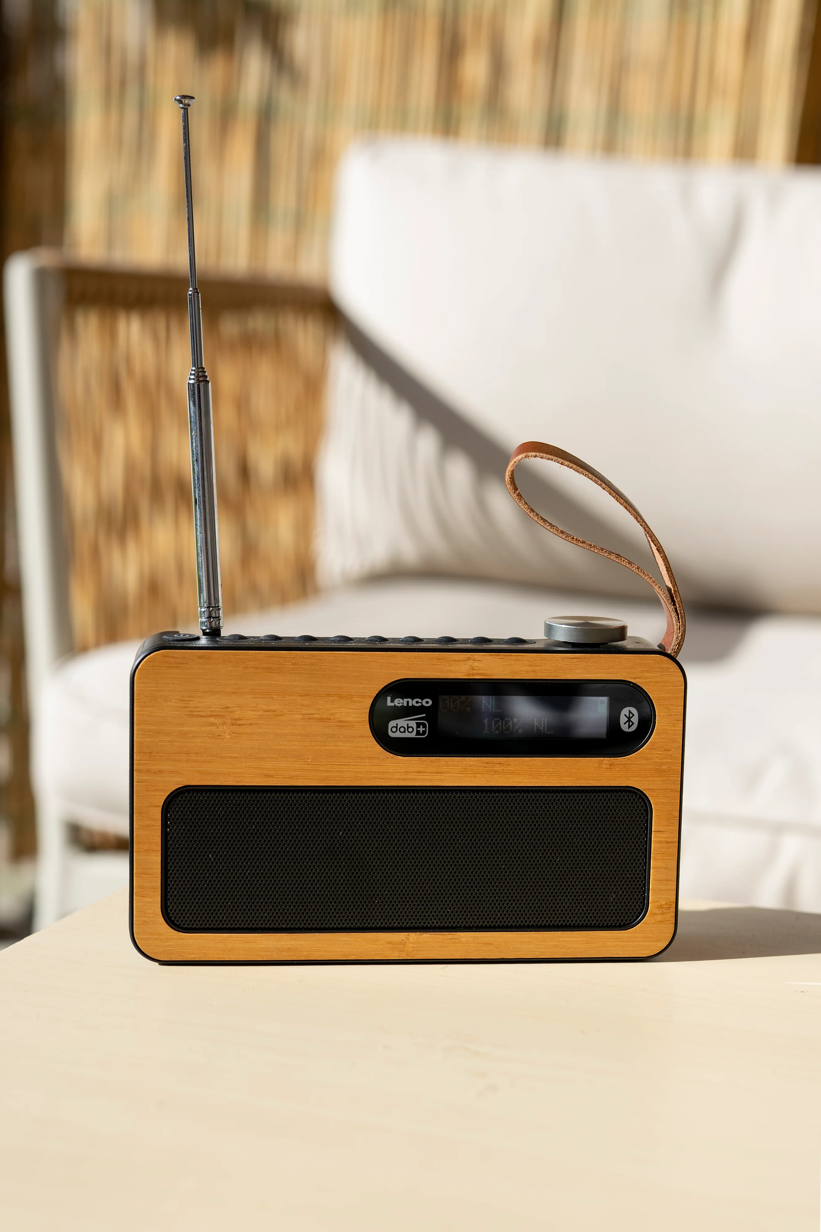 Lenco PDR-040BAMBOOBK - Radio DAB+ - Bambou - Noir - Image 17