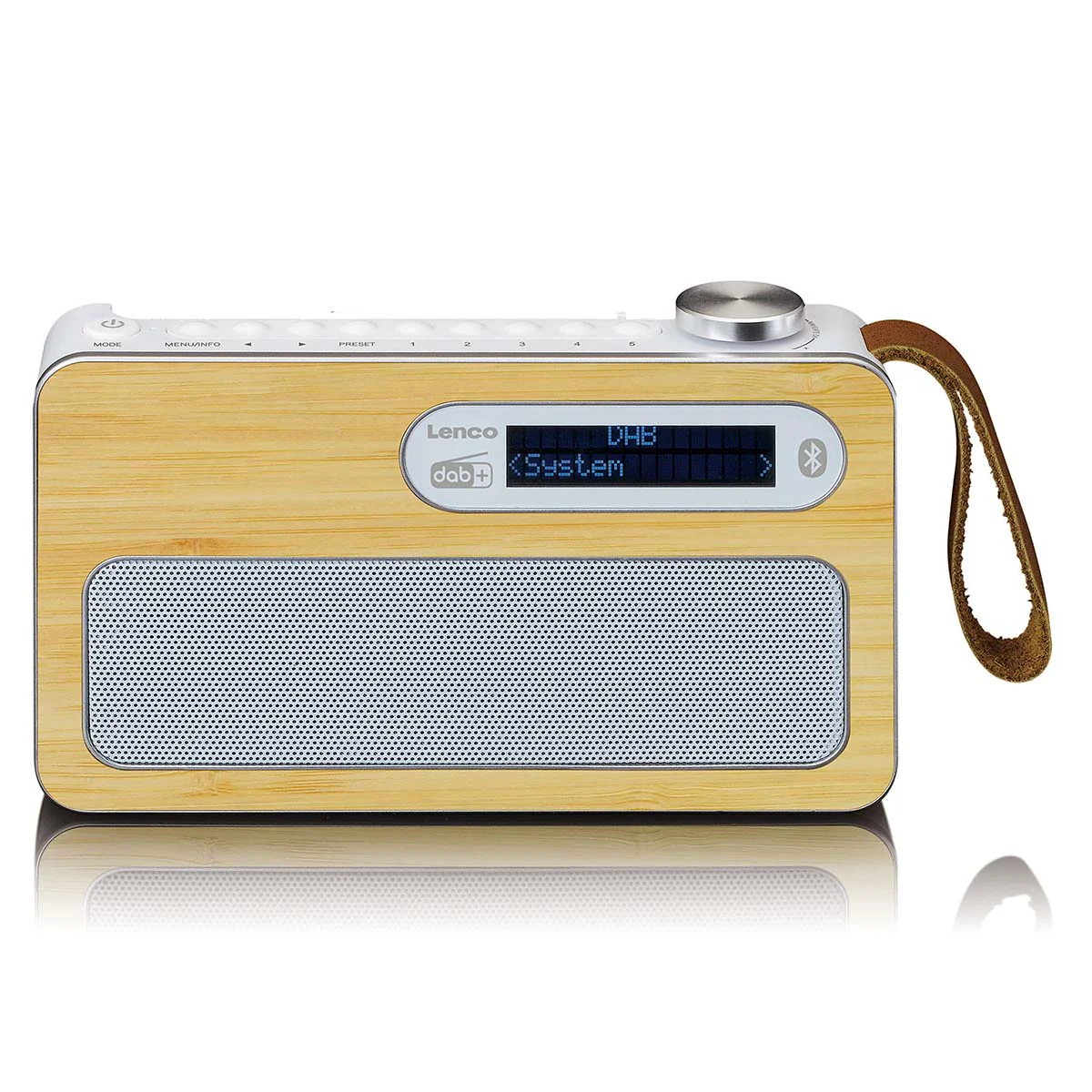 Lenco PDR-040BAMBOOBK - Radio DAB+ - Bambou - Noir - Image 20