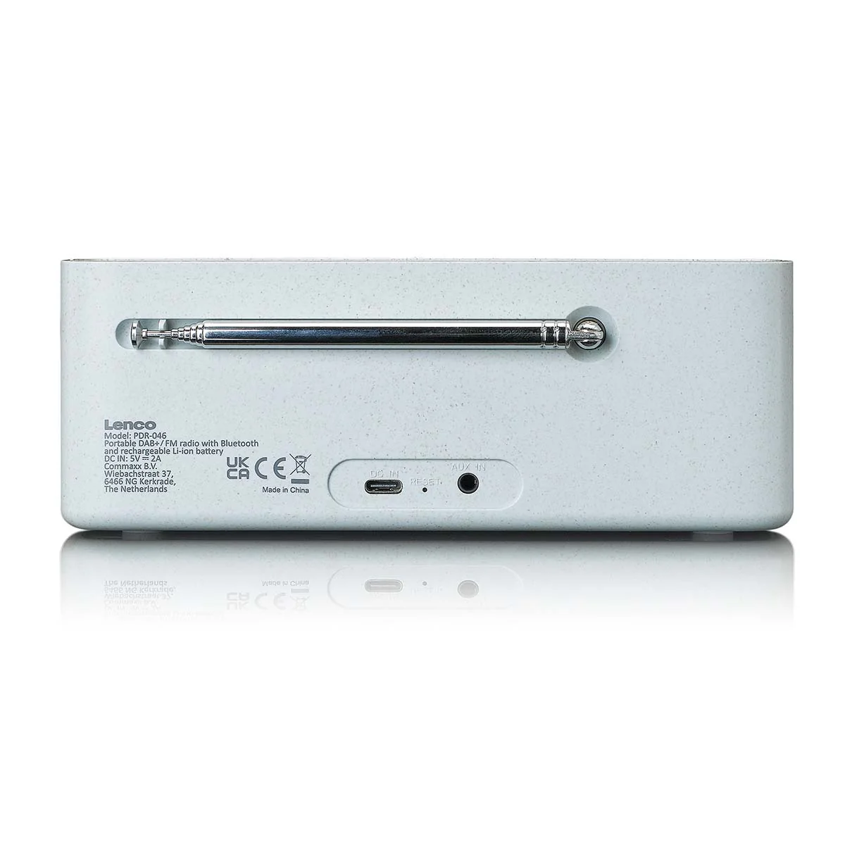 Lenco PDR-046GY -Radio DAB+ avec Bluetooth® 5.0, grise - Image 3