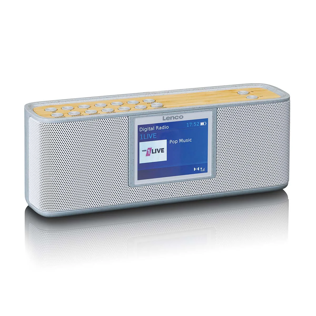 Lenco PDR-046GY -Radio DAB+ avec Bluetooth® 5.0, grise - Image 5