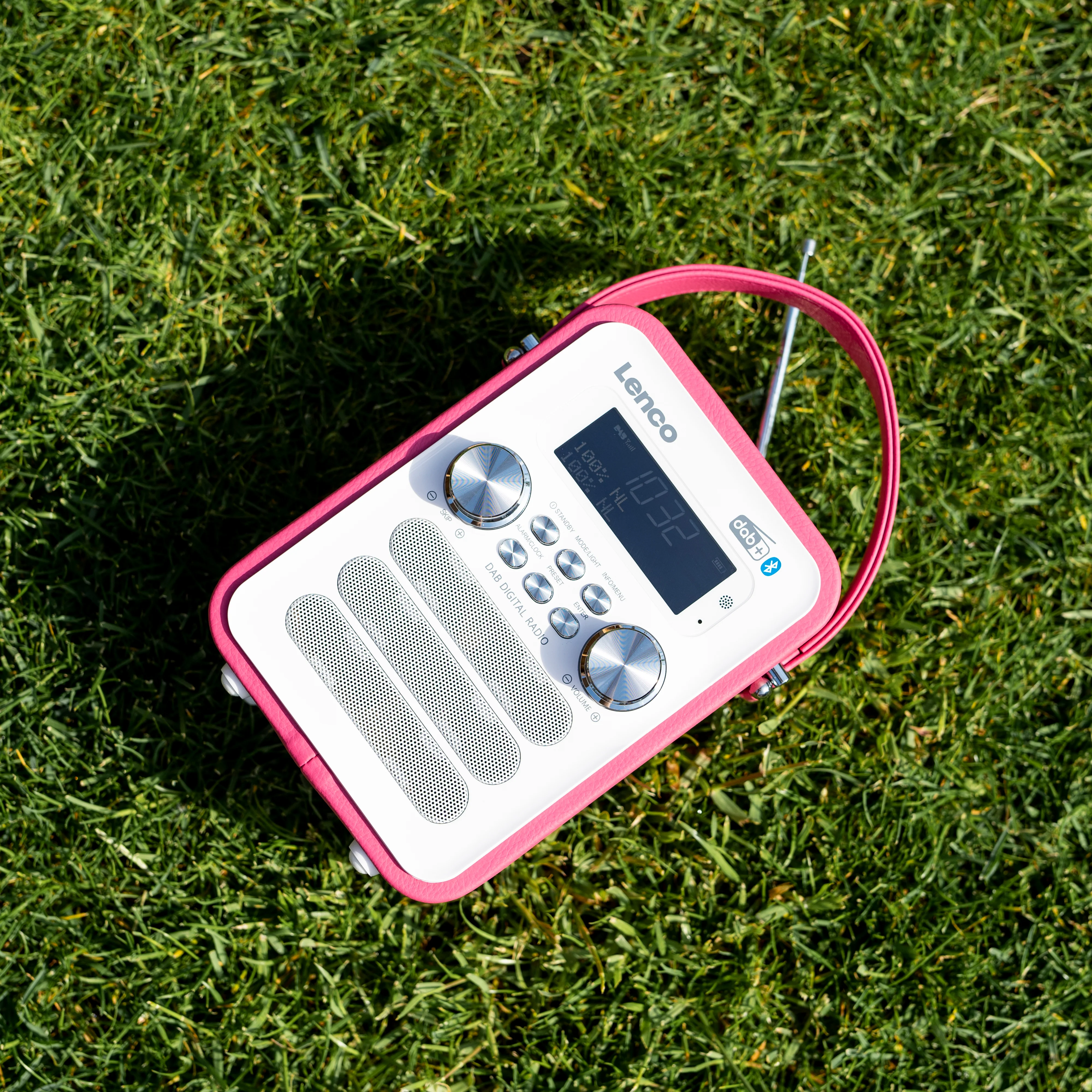 Lenco PDR-051PKWH - Radio DAB+/ FM avec Bluetooth® - Rose - Image 10