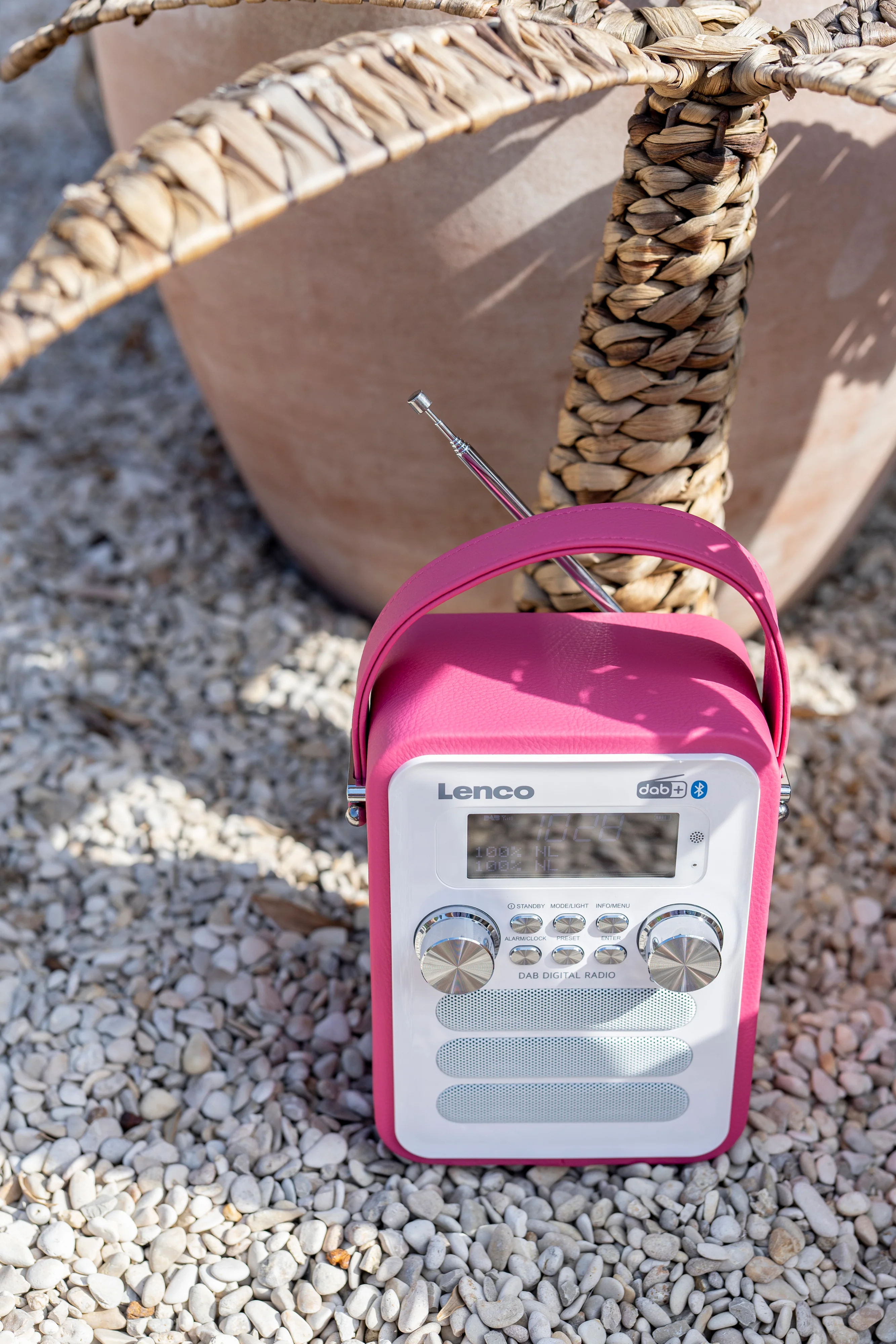 Lenco PDR-051PKWH - Radio DAB+/ FM avec Bluetooth® - Rose - Image 16