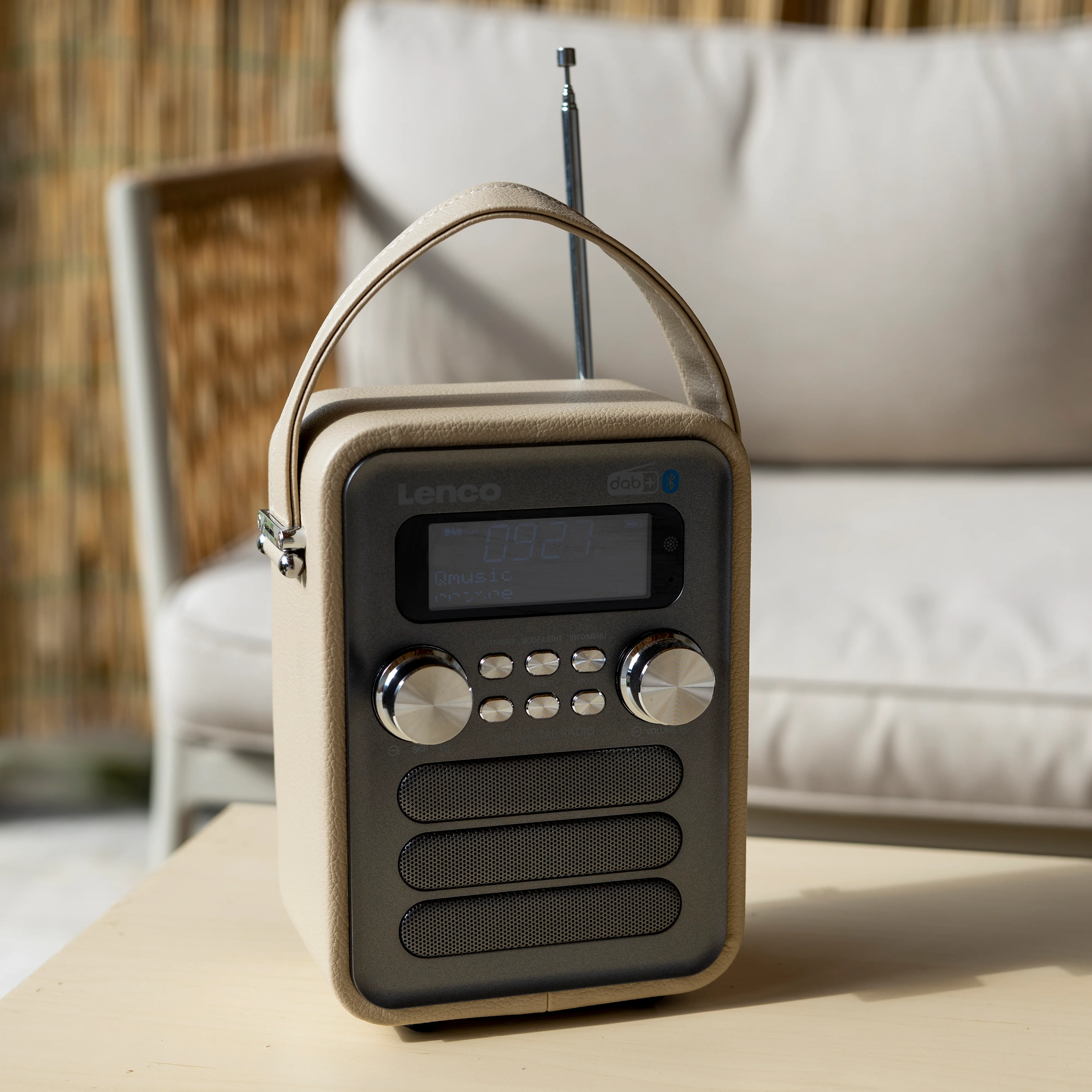 Lenco PDR-051TPSI - Radio DAB+/ FM avec Bluetooth® - Taupe - Image 10