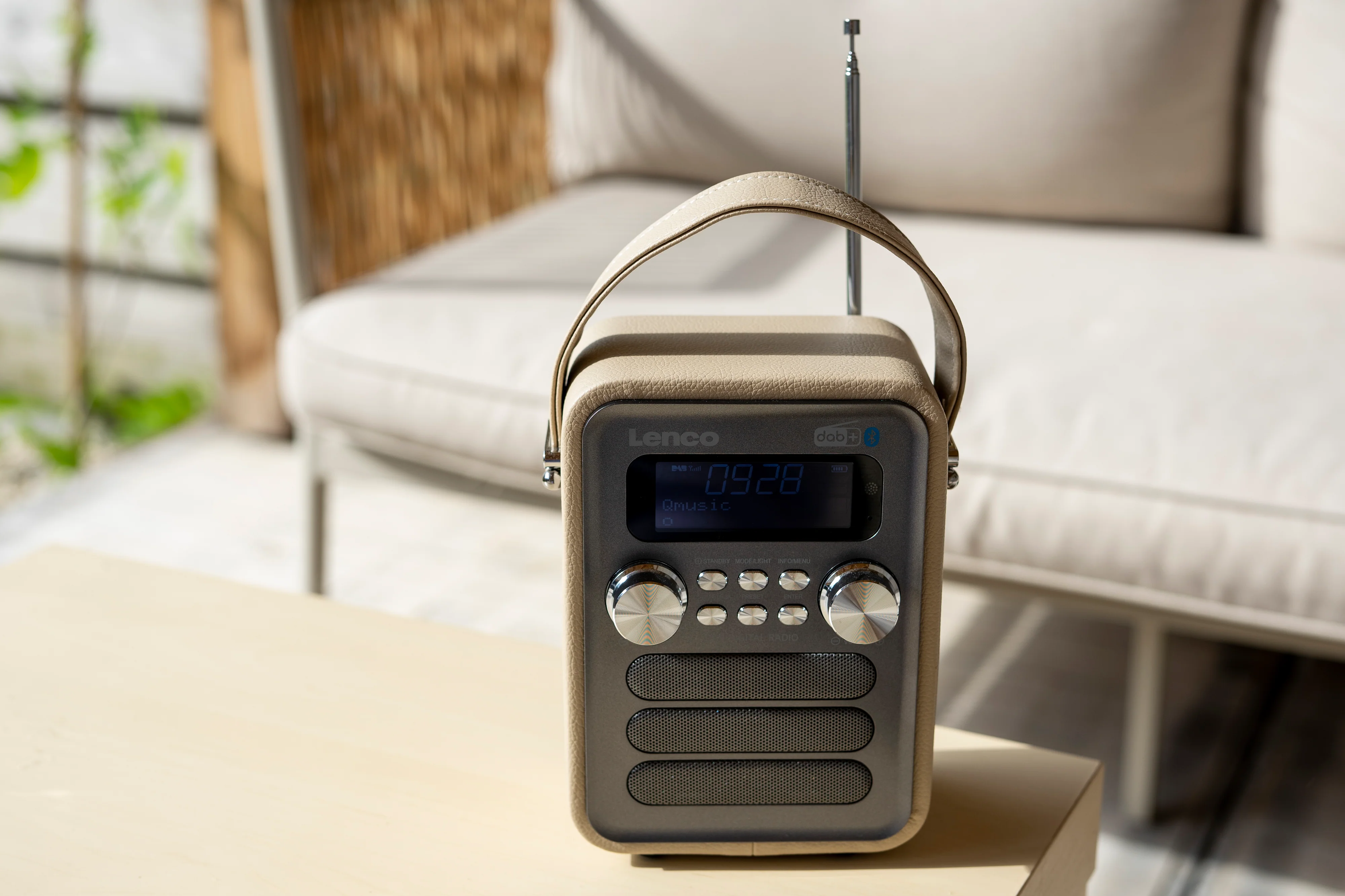 Lenco PDR-051TPSI - Radio DAB+/ FM avec Bluetooth® - Taupe - Image 13