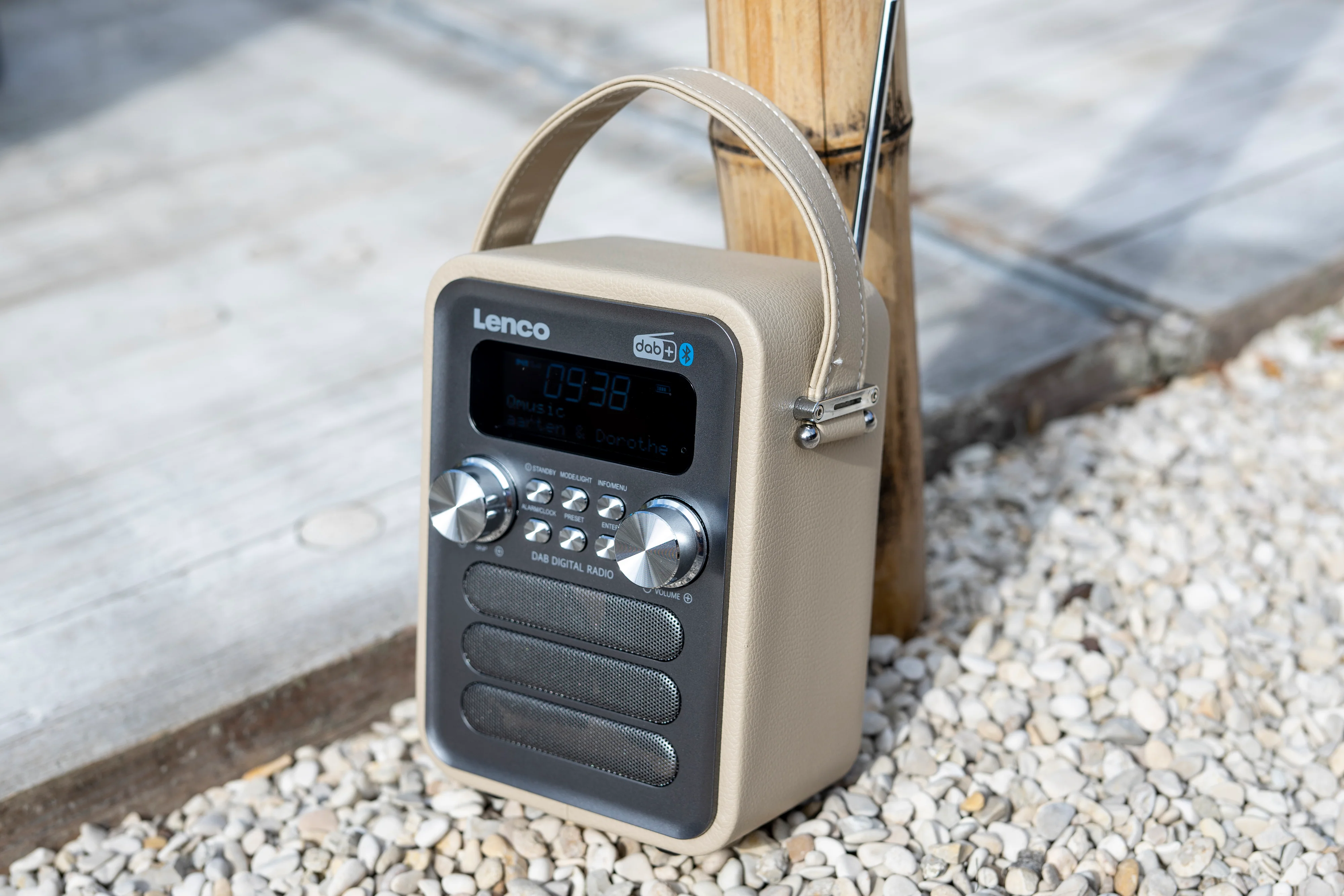 Lenco PDR-051TPSI - Radio DAB+/ FM avec Bluetooth® - Taupe - Image 14