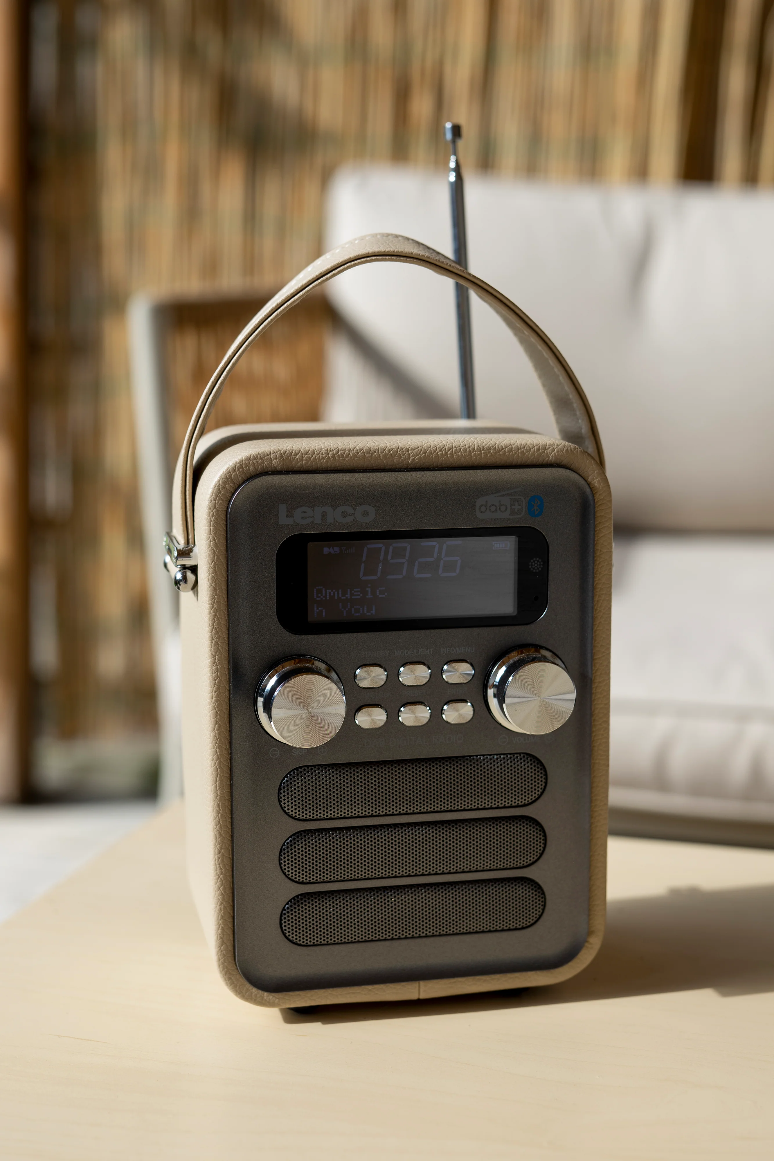 Lenco PDR-051TPSI - Radio DAB+/ FM avec Bluetooth® - Taupe - Image 15