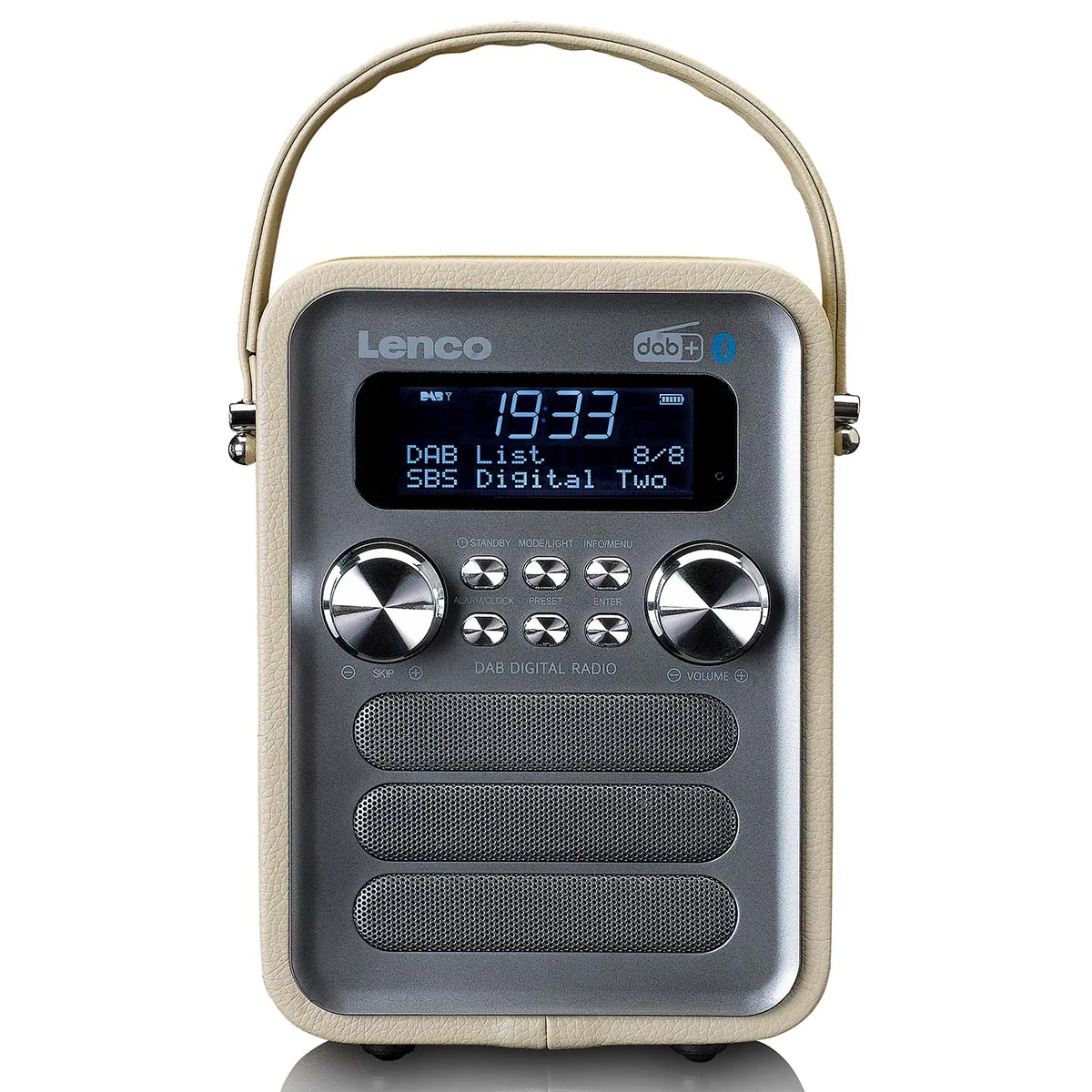 Lenco PDR-051TPSI - Radio DAB+/ FM avec Bluetooth® - Taupe - Image 3