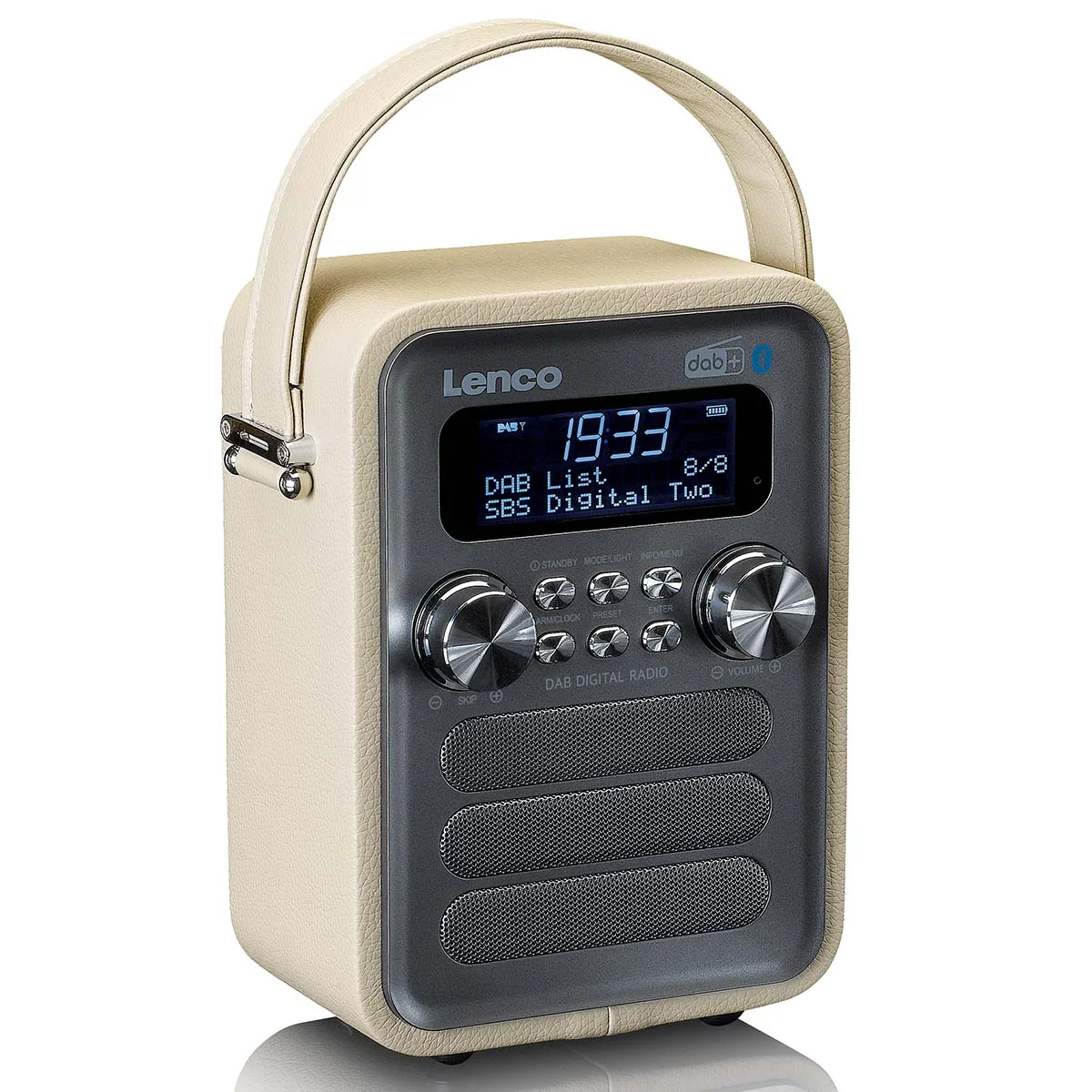 Lenco PDR-051TPSI - Radio DAB+/ FM avec Bluetooth® - Taupe - Image 5