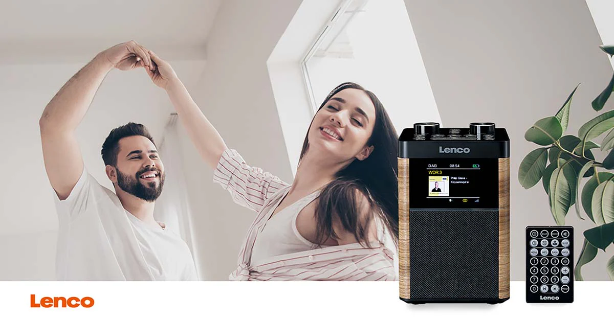 Lenco PDR-060WD - Radio portable DAB+/FM Bluetooth, haut-parleur 10W, batterie 14H - Noir - Image 20