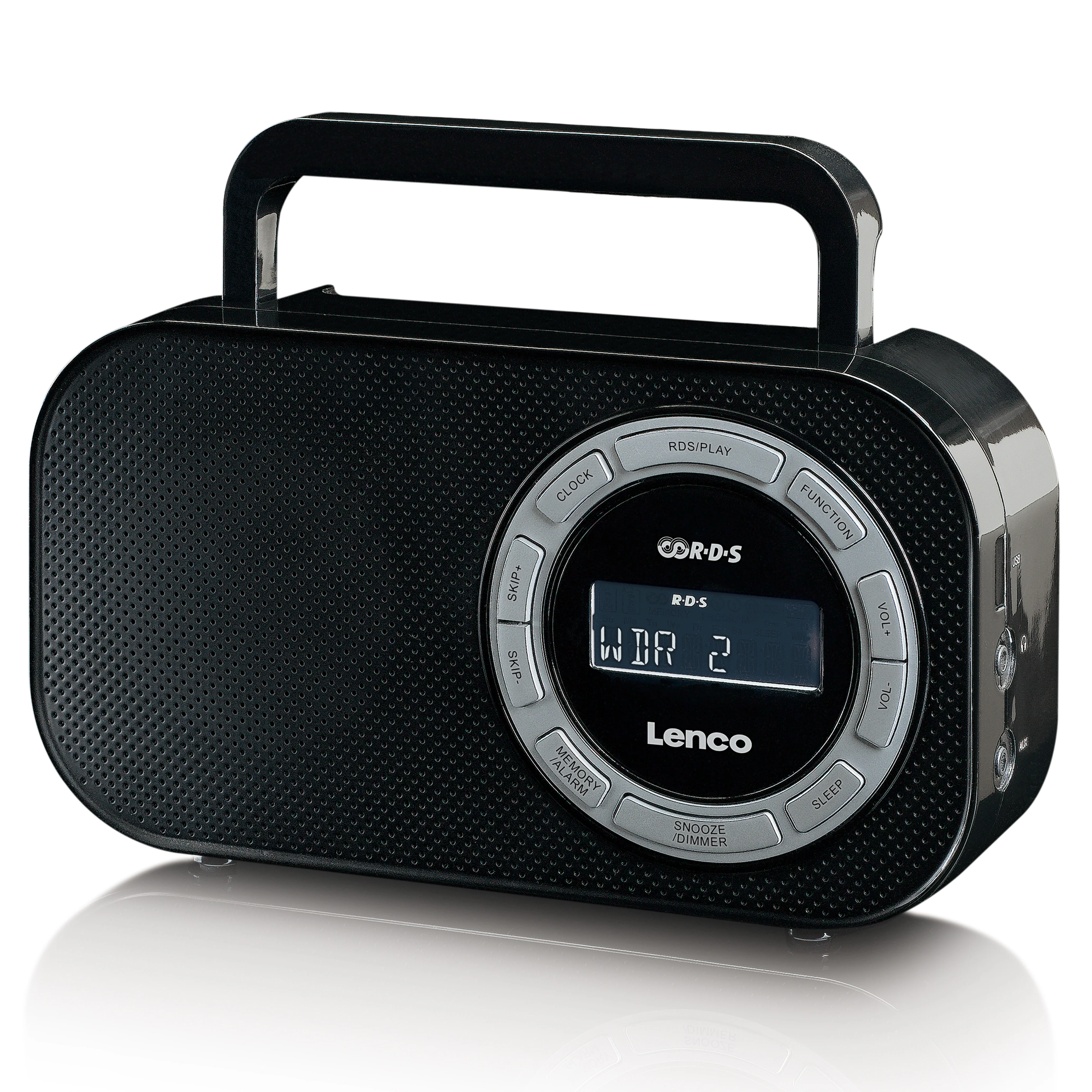 Lenco PR2700 - Radio de survie à piles compacte pour la survie en extérieur, Noir - Image 9