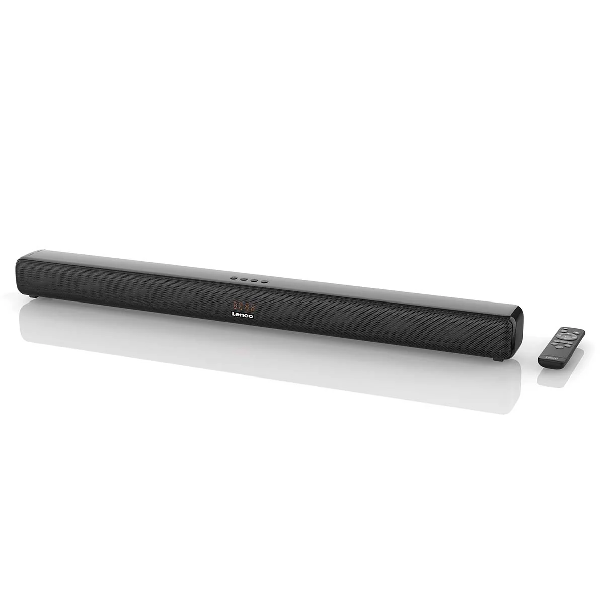 Lenco SB-042BK -85cm Bluetooth® Soundbar avec HDMI (ARC) et éclairage LED  - Noir - Image 4