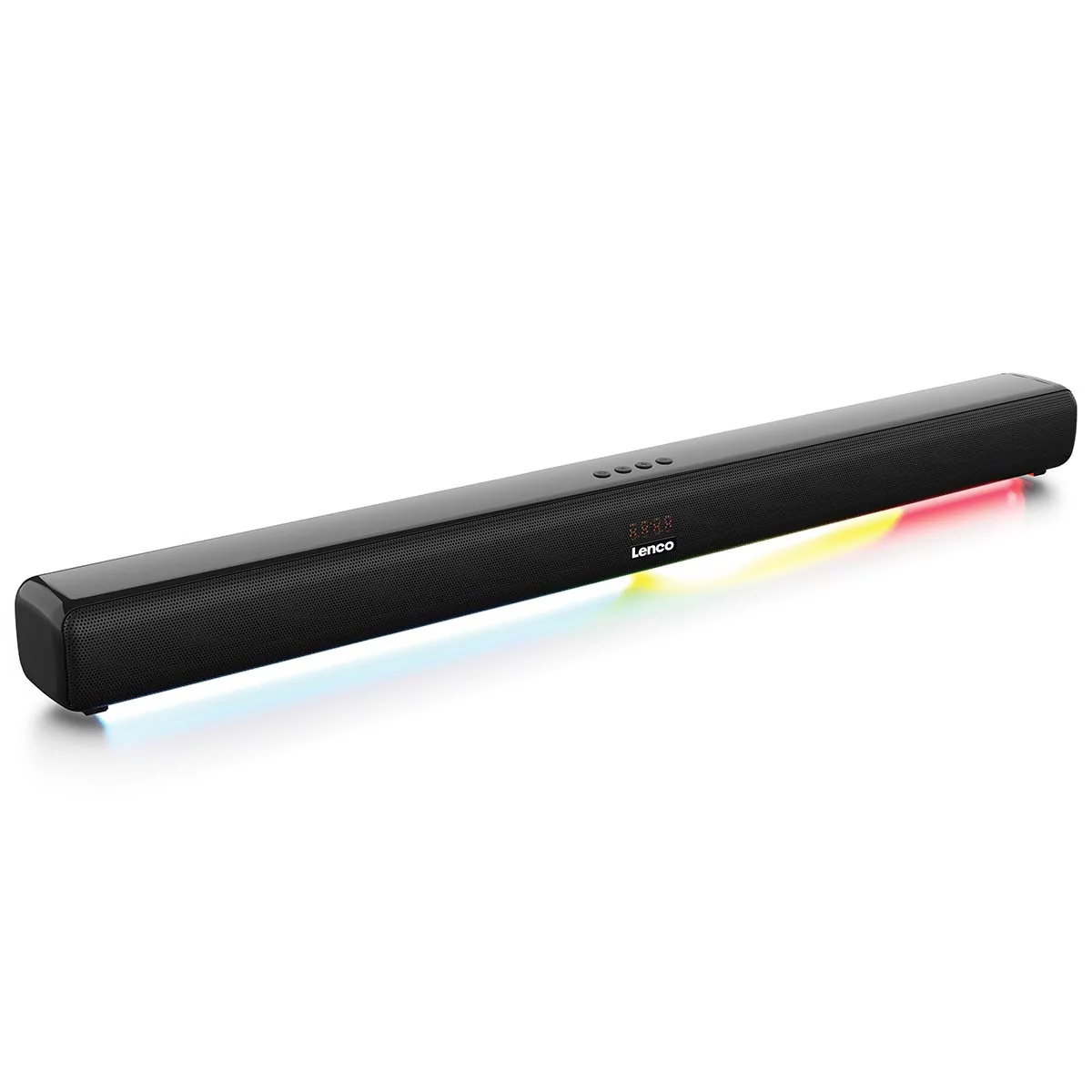 Lenco SB-042BK -85cm Bluetooth® Soundbar avec HDMI (ARC) et éclairage LED  - Noir - Image 7