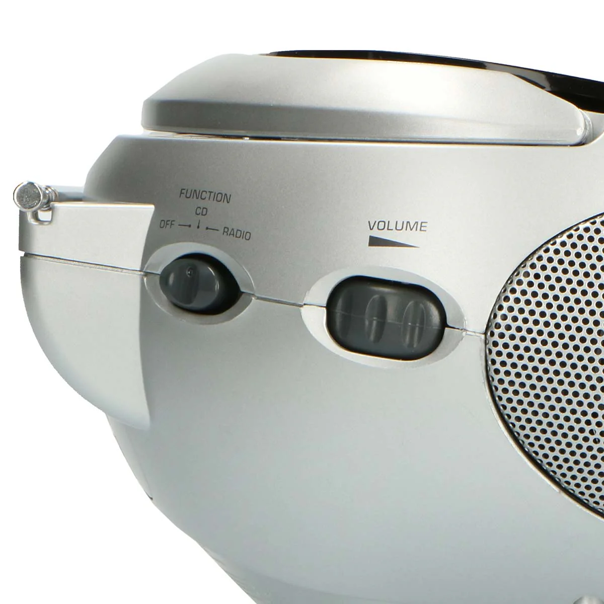 Lenco SCD-24 Black/Silver - Radio portable avec lecteur CD - Noir/argent - Image 10