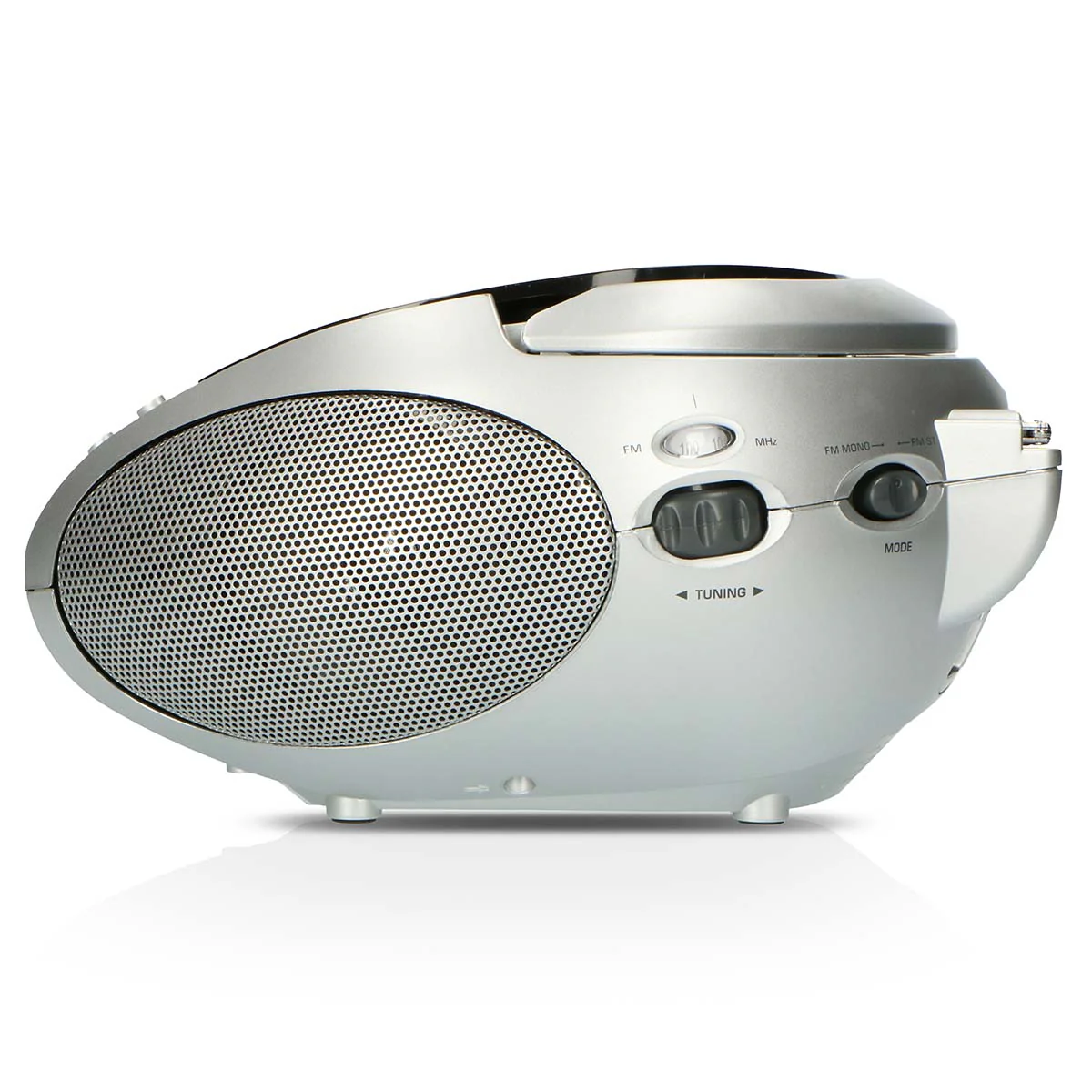 Lenco SCD-24 Black/Silver - Radio portable avec lecteur CD - Noir/argent - Image 6