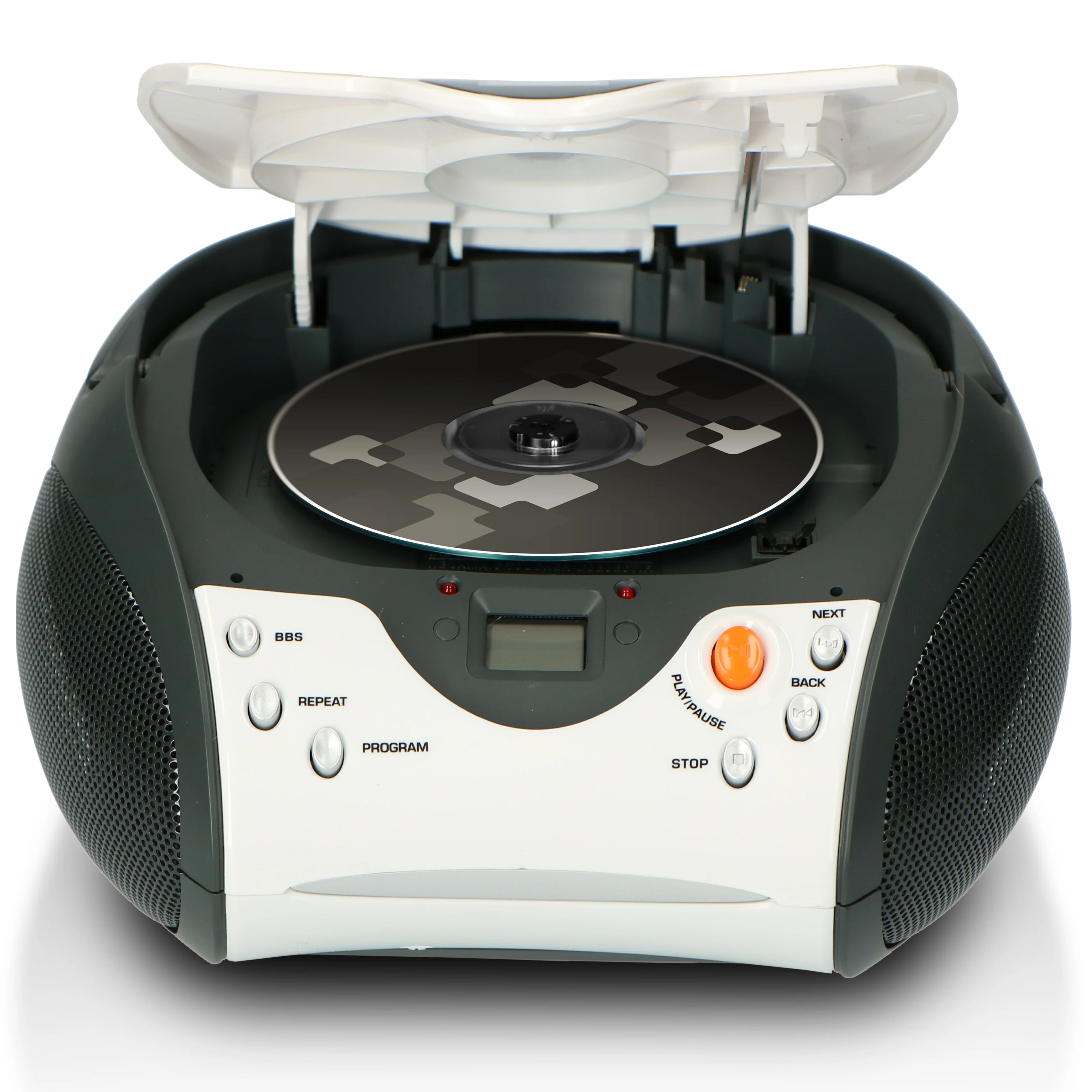 Lenco SCD-24 white - Radio portable avec lecteur CD - Blanc - Image 2