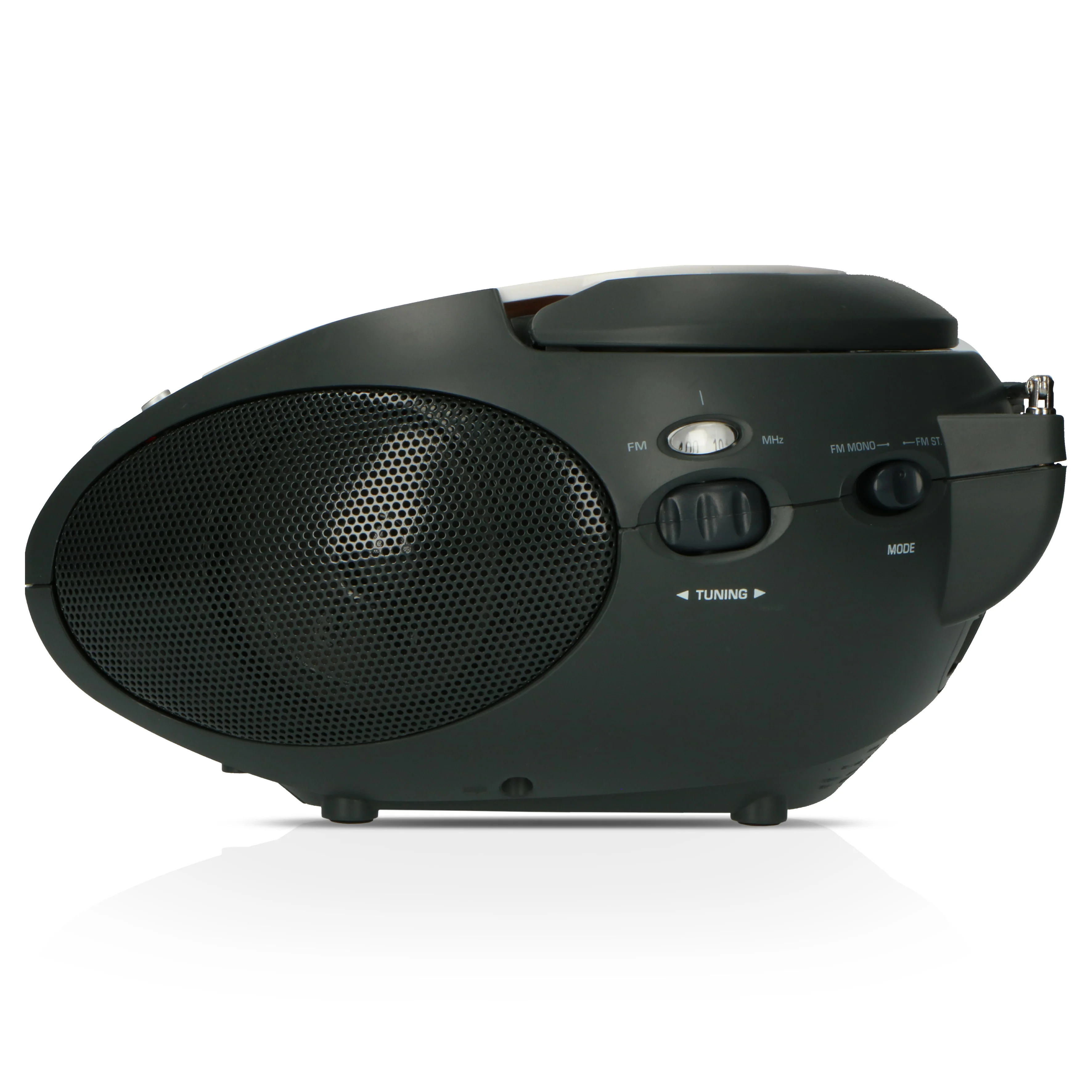 Lenco SCD-24 white - Radio portable avec lecteur CD - Blanc - Image 5