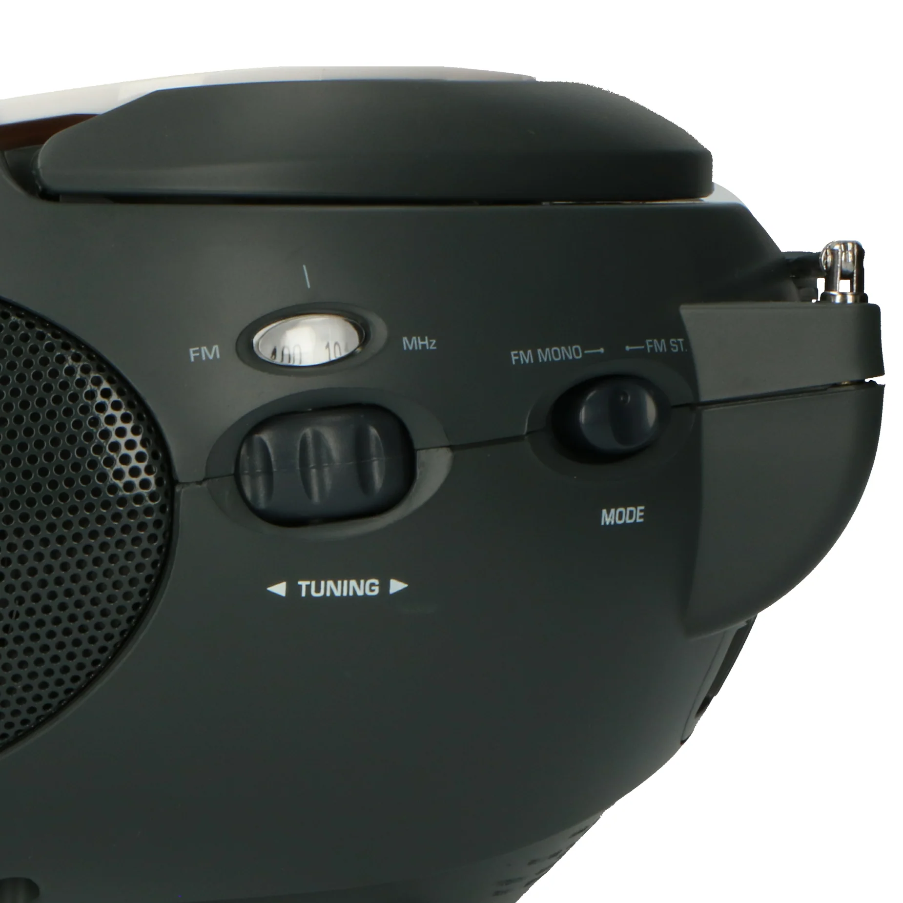 Lenco SCD-24 white - Radio portable avec lecteur CD - Blanc - Image 9