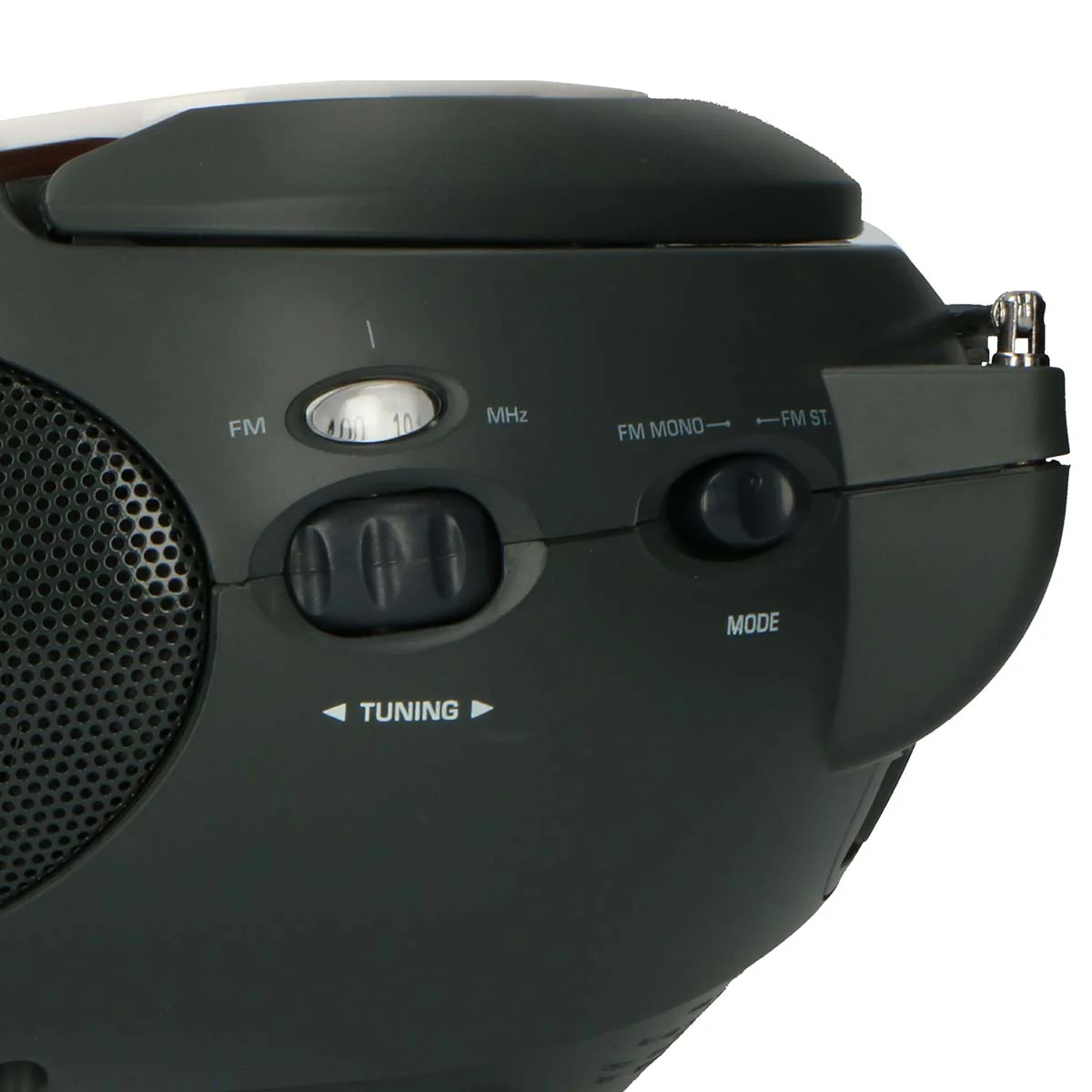 Lenco SCD-24 white - Radio portable avec lecteur CD - Blanc - Image 9