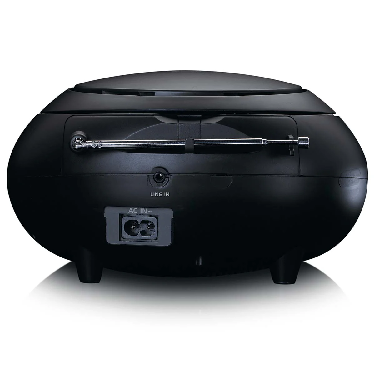 Lenco SCD-331BK - Radio et lecteur CD/MP3 portable avec USB et Bluetooth® - Radio alimentée par batterie ou par secteur - Image 3