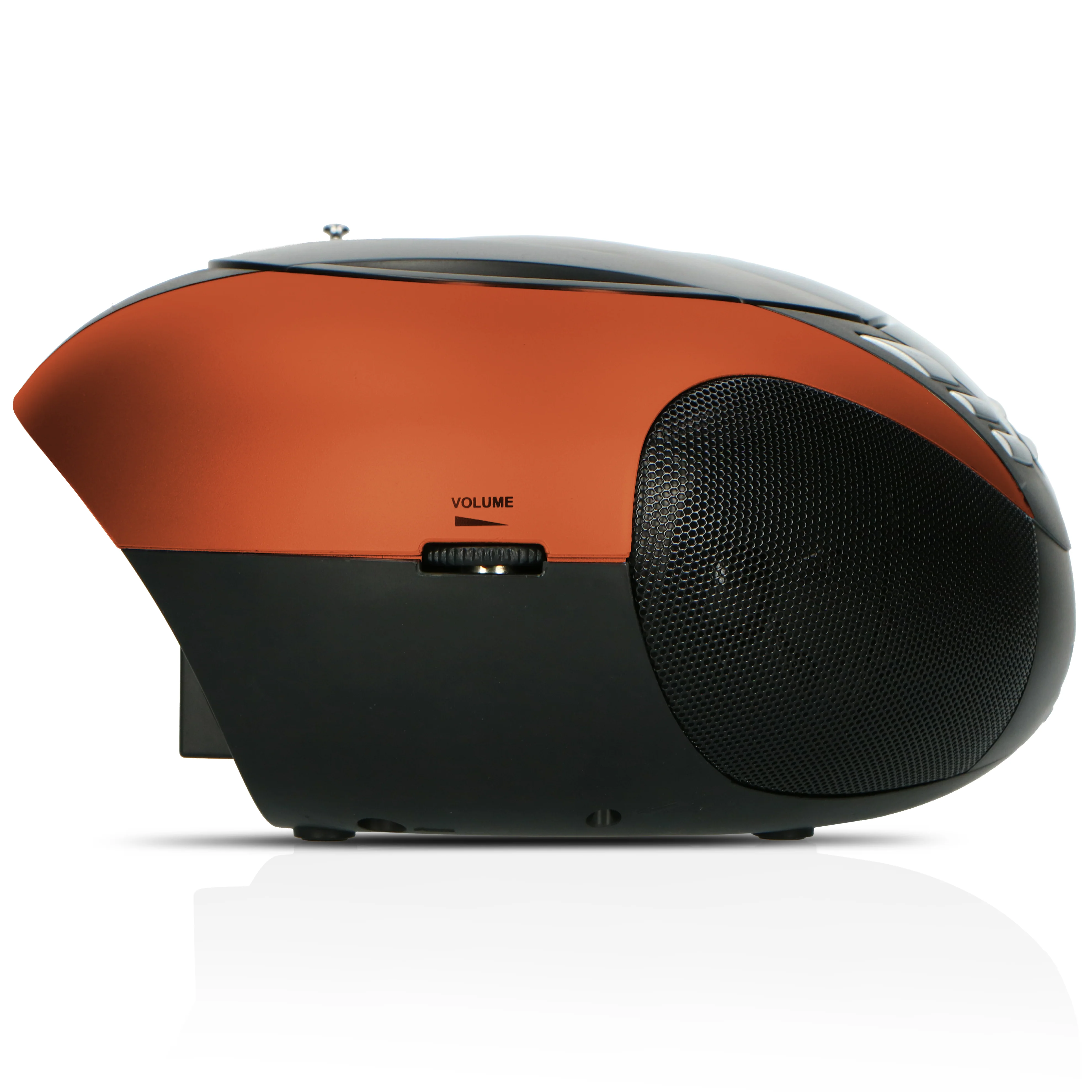 Lenco SCD-37 USB Orange - Radio FM et lecteur CD/USB portable - Orange - Image 7