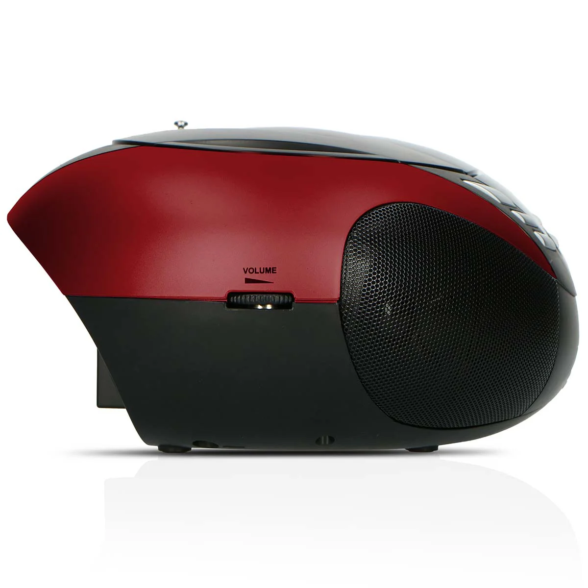 Lenco SCD-37 USB Red - Radio FM et lecteur CD/USB portable - Rouge - Image 9