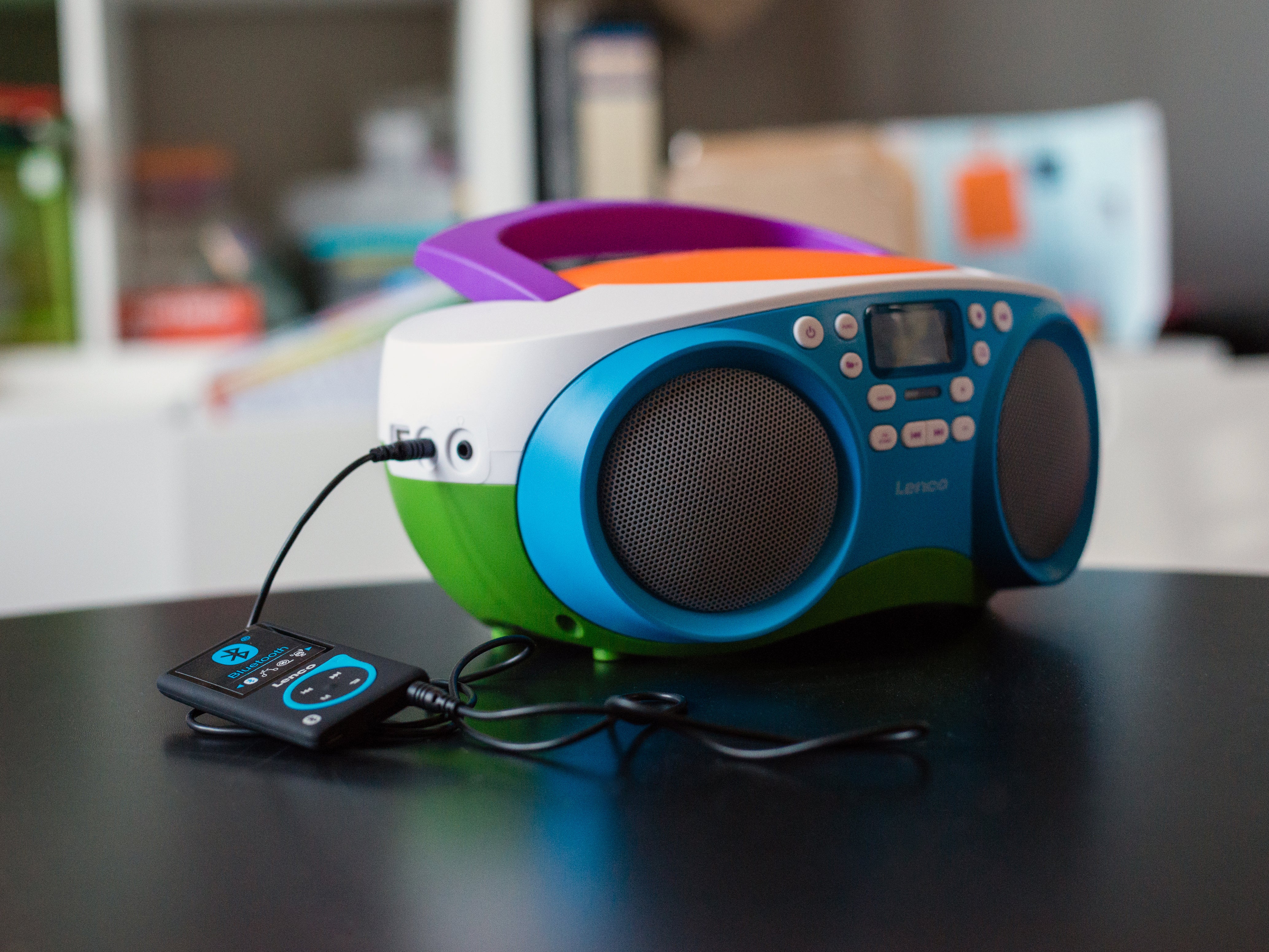 Lenco SCD-41 - Radio FM portable Lecteur CD/USB - Multicolore - Image 8