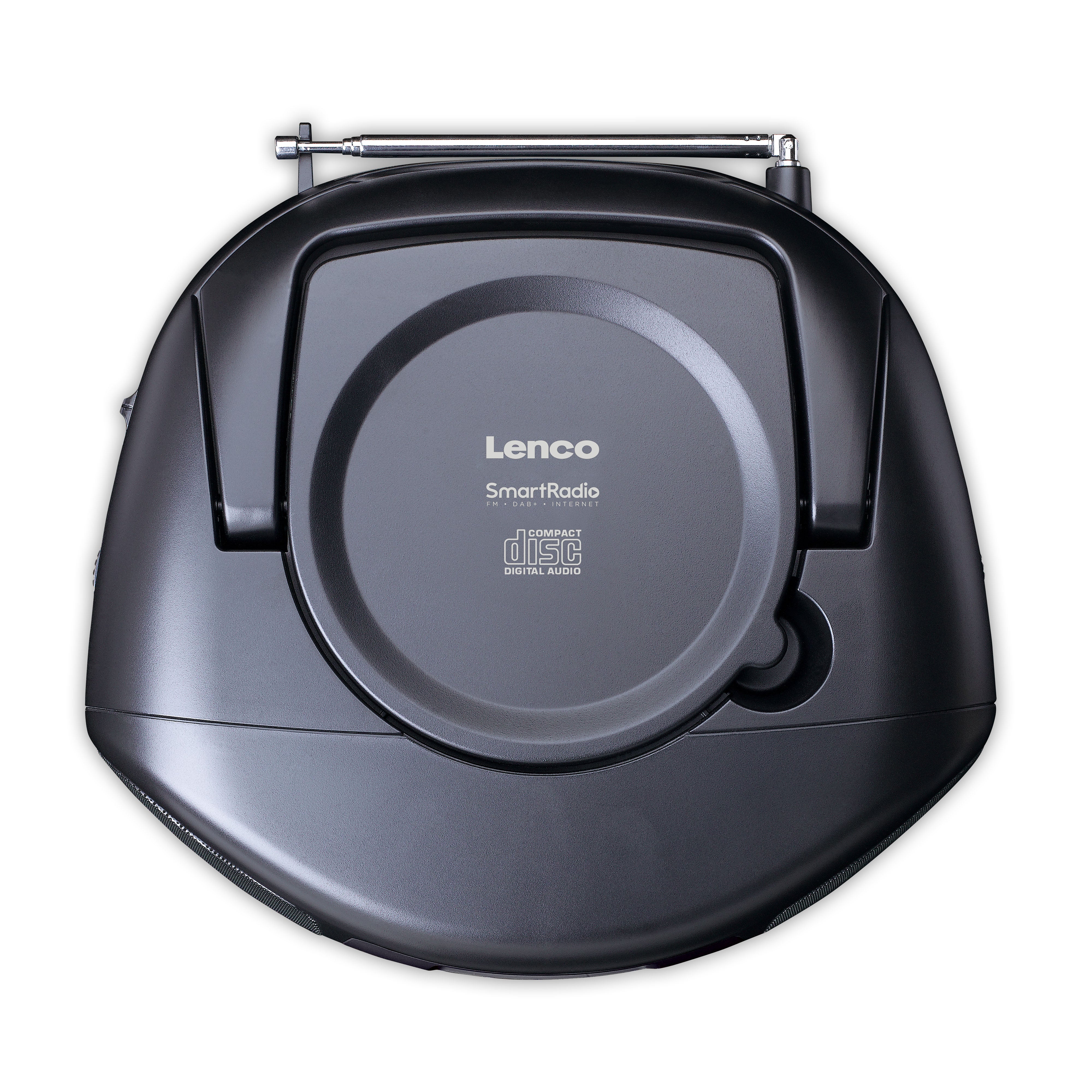Lenco SCD-6000BK - Radio Internet portable avec DAB+/FM, Bluetooth®, lecteur CD et grand écran LCD couleur - Noir - Image 9