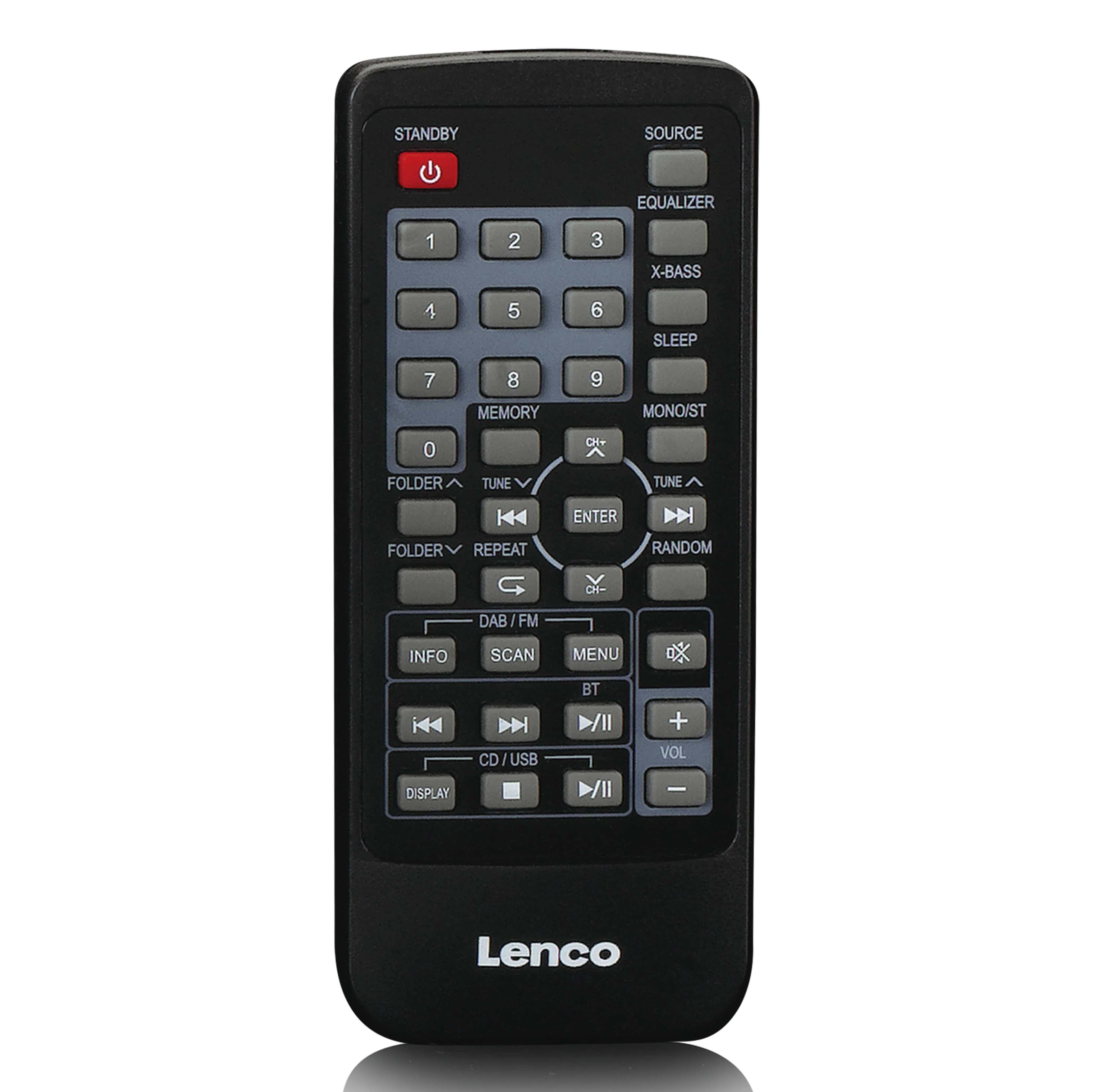 Lenco SCD-720SI - Radio portable DAB+/FM avec Bluetooth®, lecteur CD, cassettes et USB - Argent - Image 6