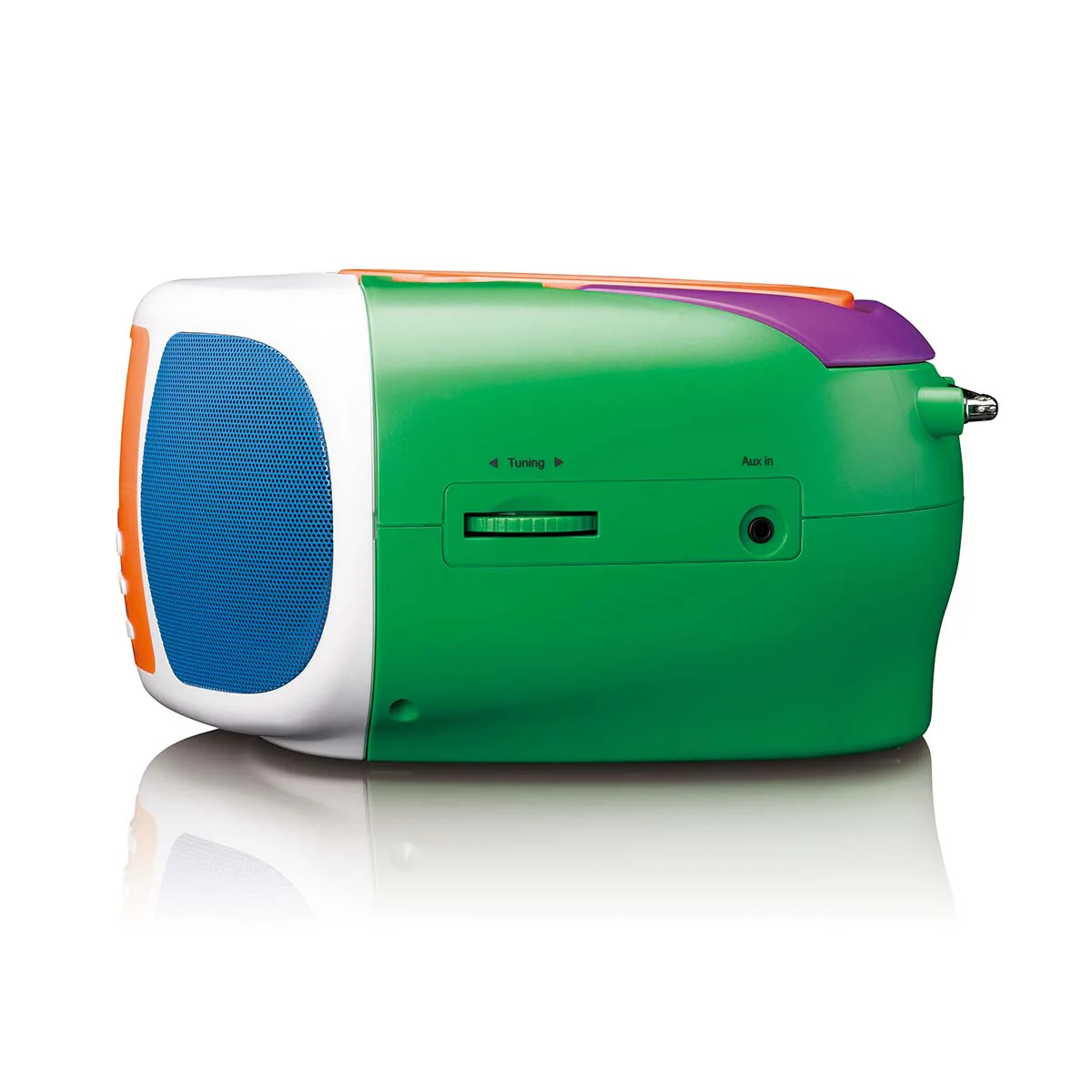 LENCO SCD-861KIDS - Radio portable DAB+/FM avec Bluetooth®, lecteur CD et grand écran LCD couleur - Couleurs gaies pour les enfants - Image 10