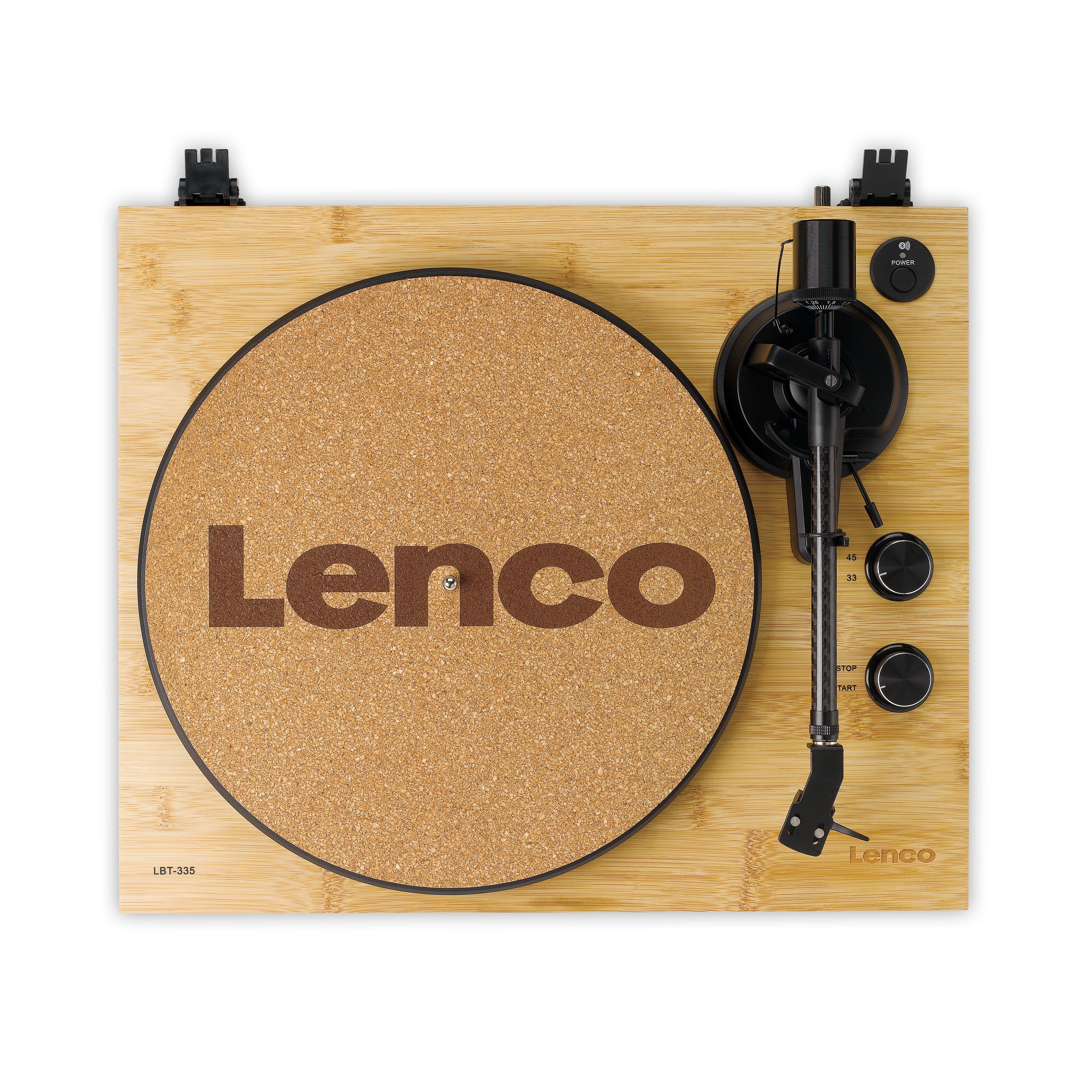 Lenco TTA-030CO - Tapis de platine vinyle, fabriqué en liège - Couvre-plateau en liège - Image 3