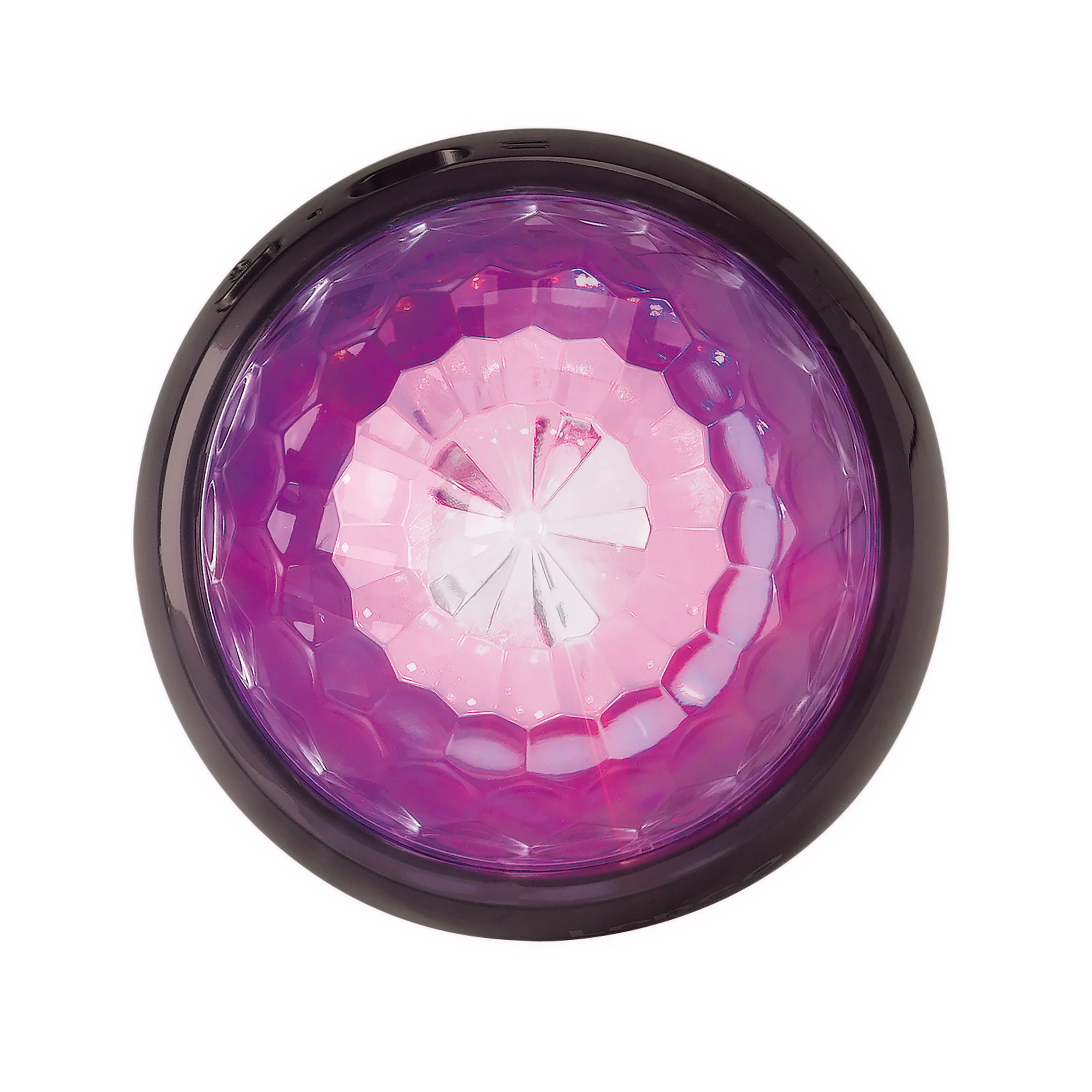 Lenco TTA-180TN - Stabilisateur vinyle avec effets lumineux RGB - Poids de pression pour platine vinyle de 250 g et boule disco en un – Titane - Image 6