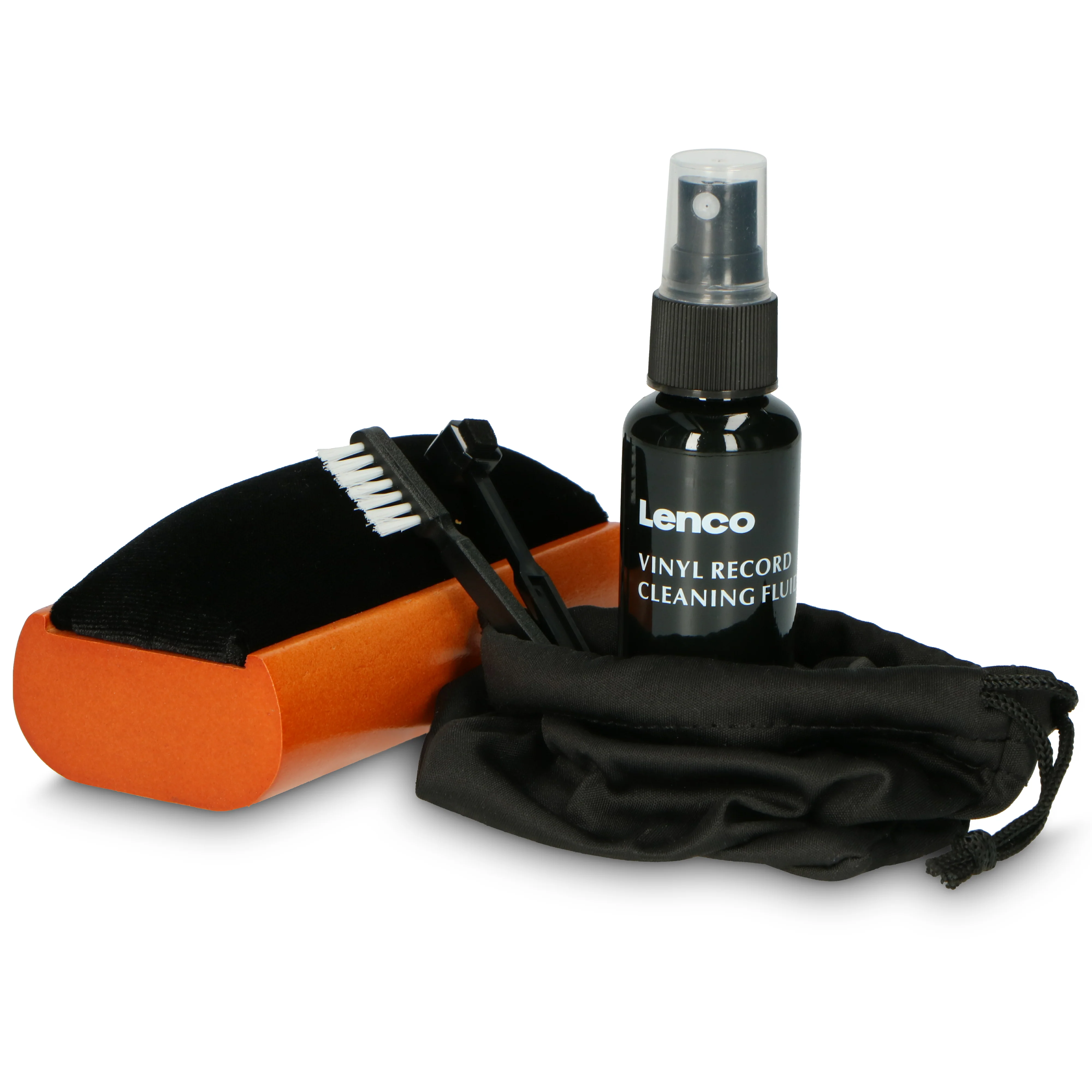 Lenco TTA-5IN1 - Brosse en bois avec coussinet de velours - Image 6