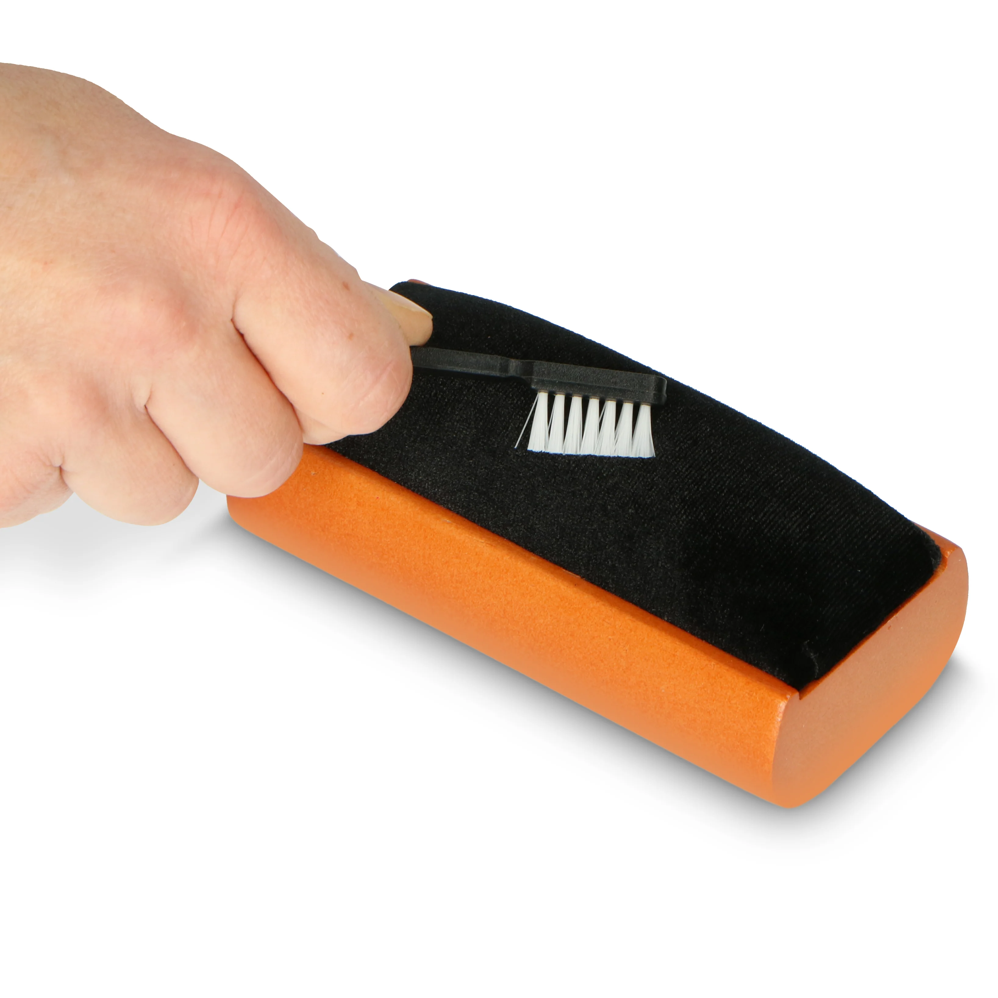 Lenco TTA-5IN1 - Brosse en bois avec coussinet de velours - Image 7
