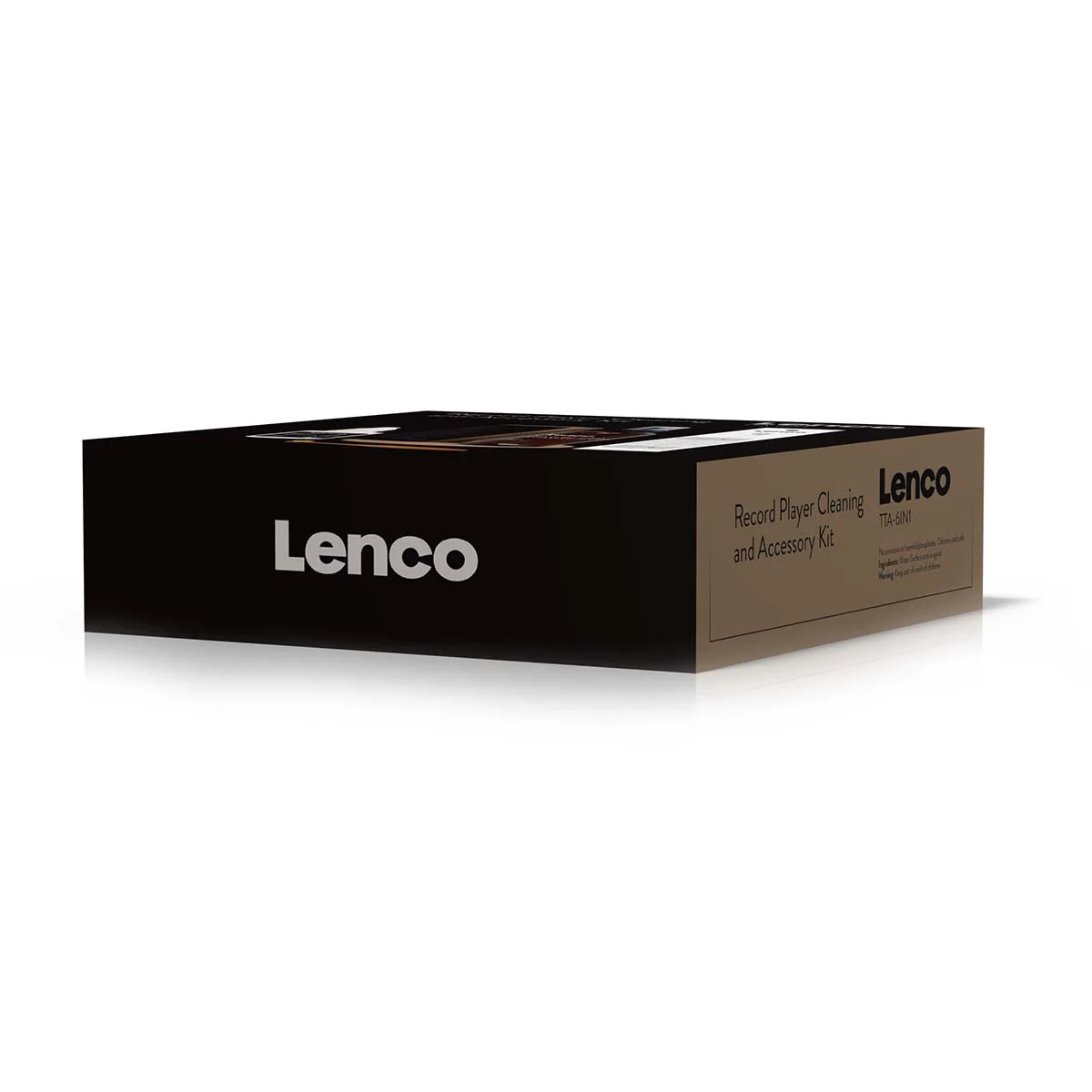 LENCO TTA-6IN1 - Set d'accessoires 6-en-1 pour platine vinyle et kit de luxe pour nettoyer les disques vinyles - Bois haut de gamme - Image 10