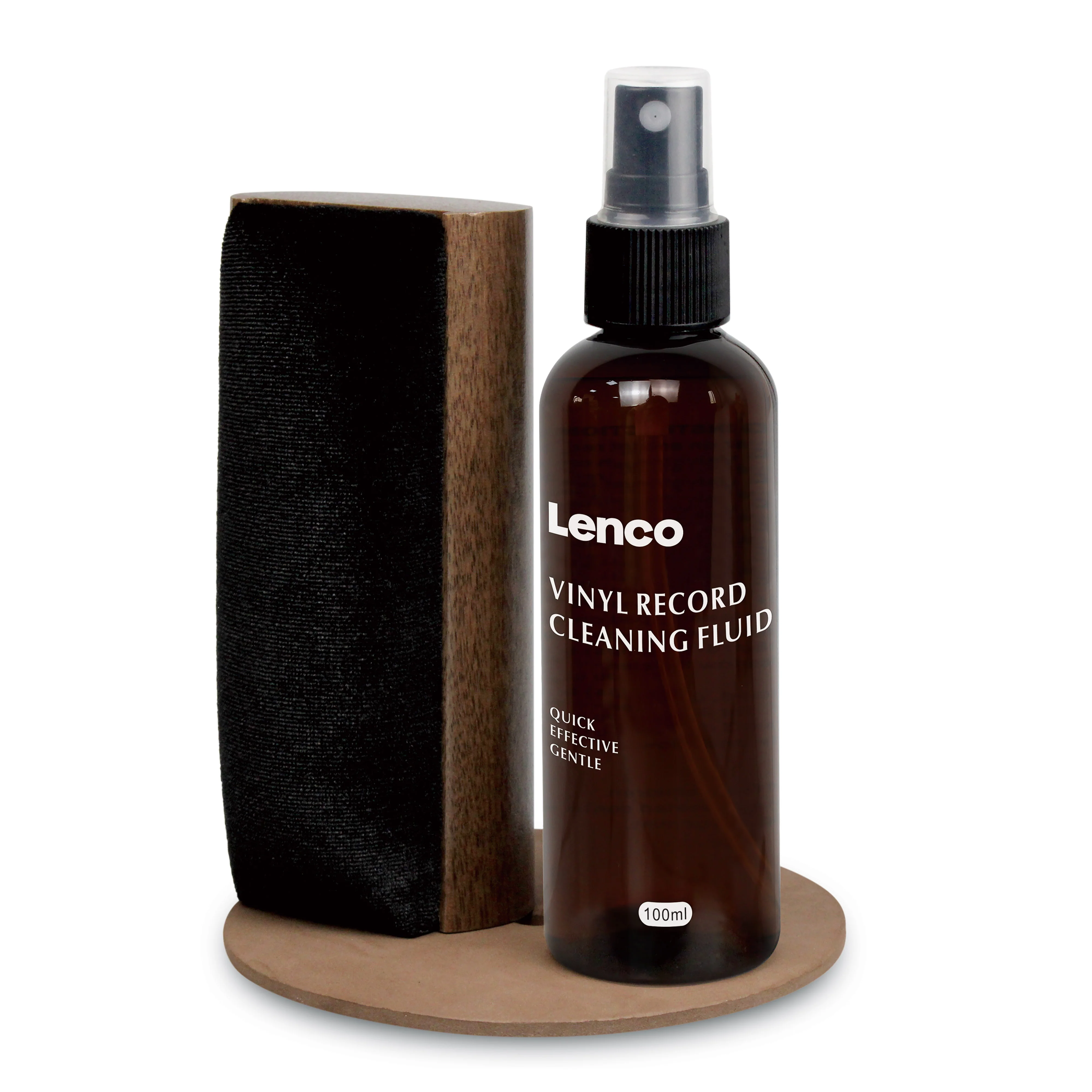 LENCO TTA-6IN1 - Set d'accessoires 6-en-1 pour platine vinyle et kit de luxe pour nettoyer les disques vinyles - Bois haut de gamme - Image 7