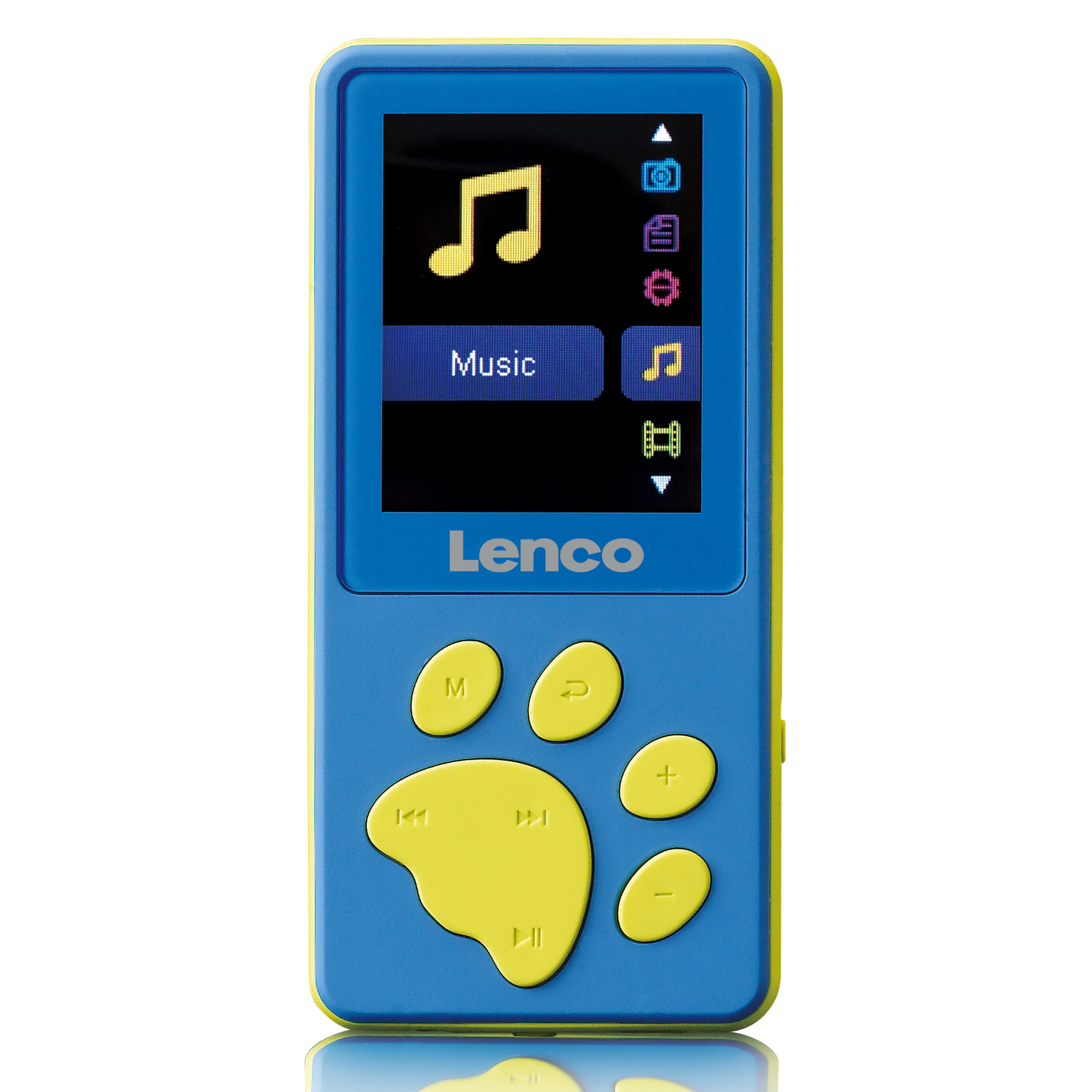 Lenco Xemio-560BU - Lecteur MP3/MP4  mémoire 8Go - Bleu - Image 3