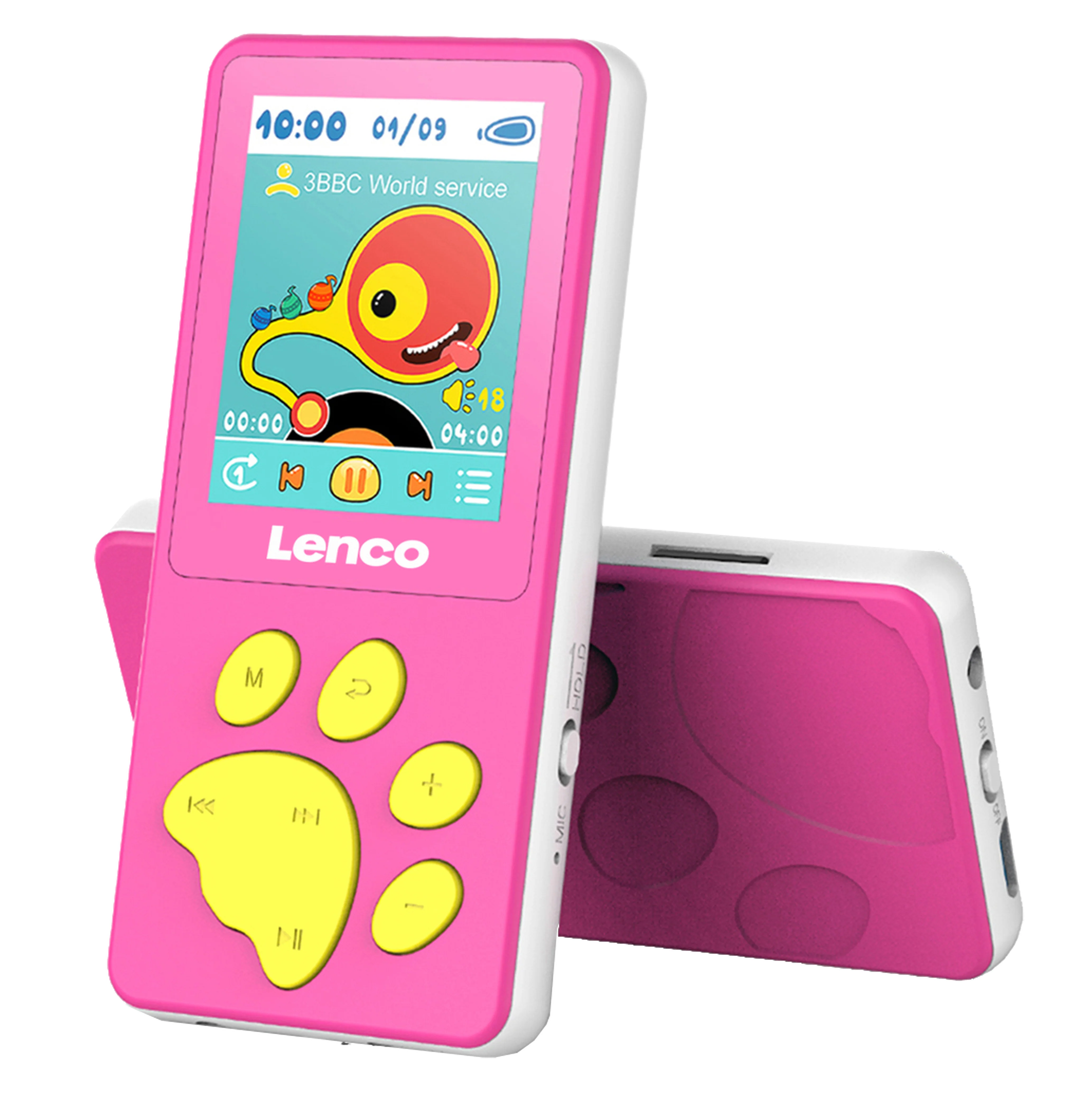 Lenco Xemio-560PK - Lecteur MP3/MP4 mémoire 8Go - Rose - Image 6