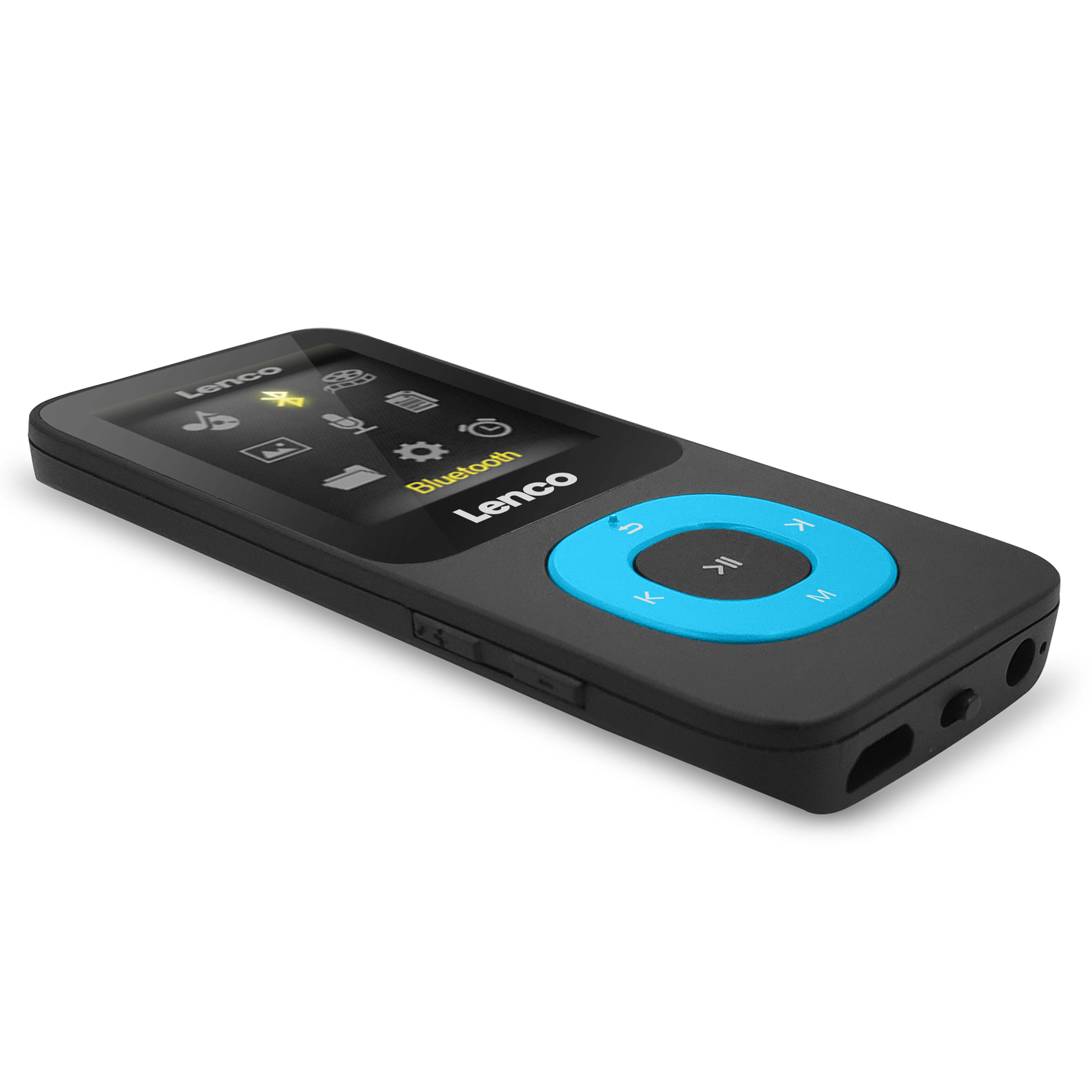Lenco Xemio-769BU - Lecteur MP3/MP4 avec Bluetooth® et carte micro SD de 8 Go - Bleu - Image 3